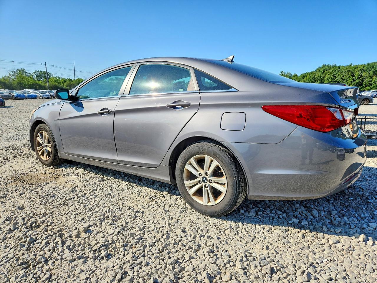 2011 Hyundai Sonata Gls Gray vin: 5NPEB4AC6BH277418