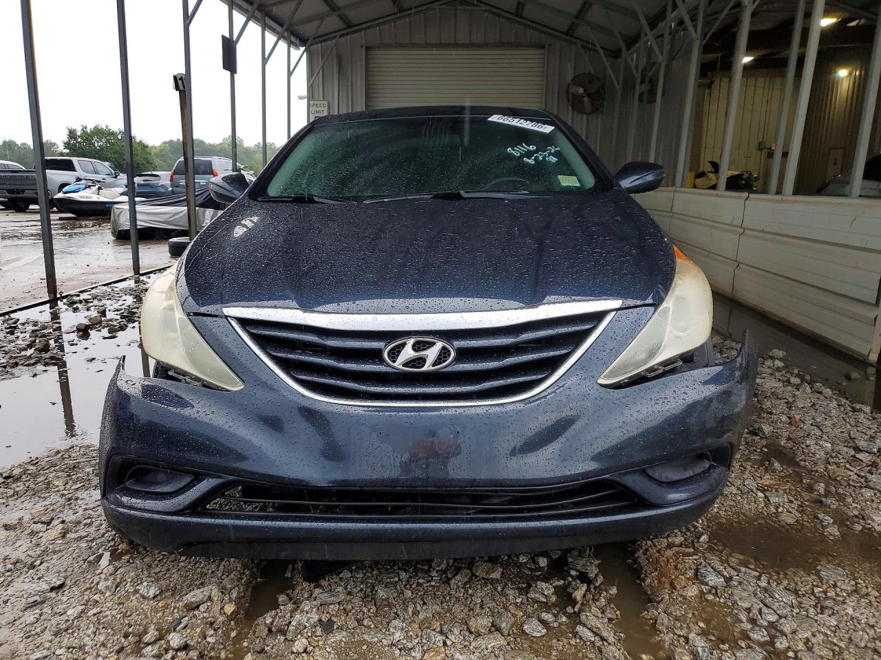 2011 Hyundai Sonata Gls Blue vin: 5NPEB4AC6BH278116