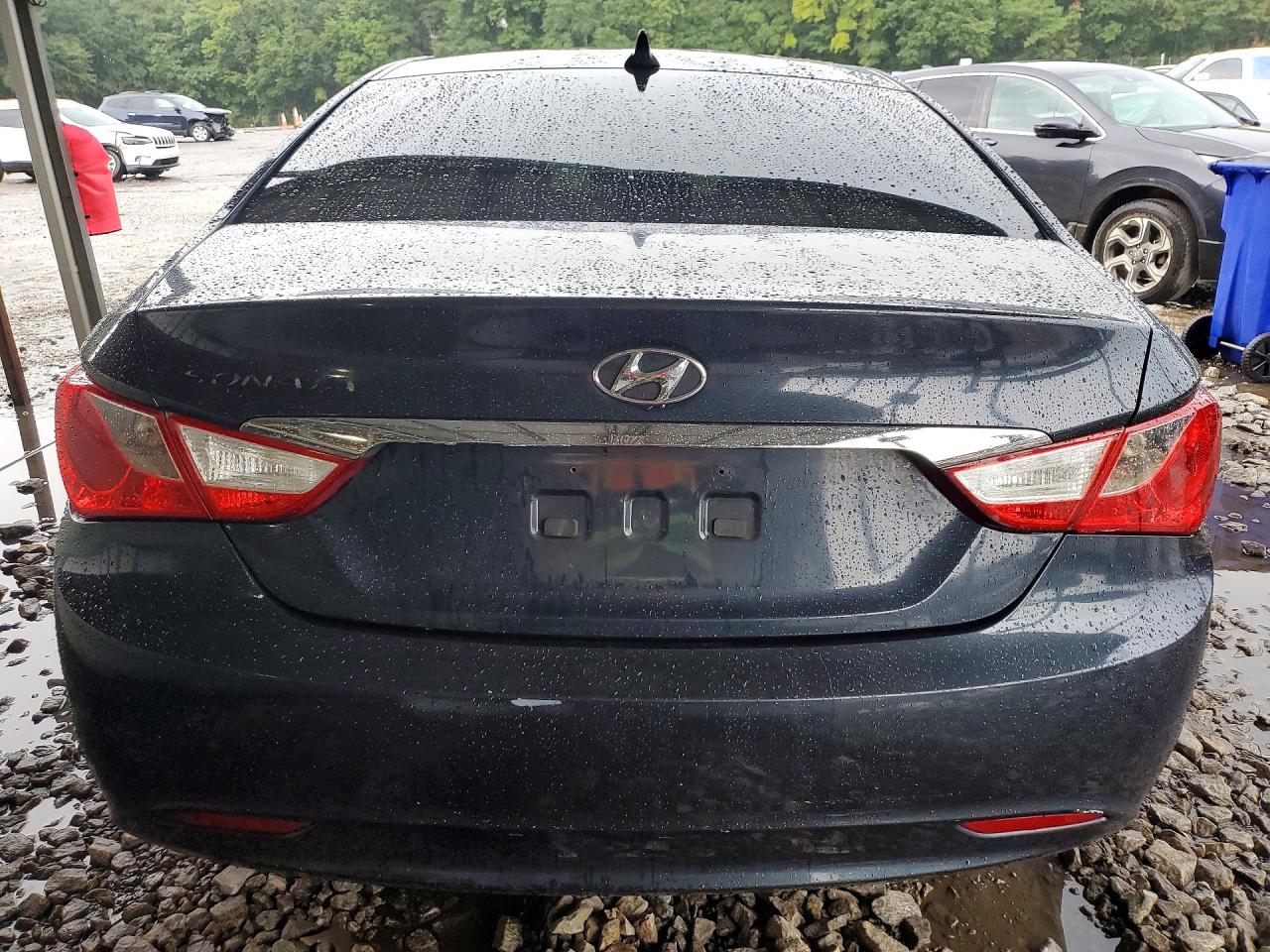 2011 Hyundai Sonata Gls Blue vin: 5NPEB4AC6BH278116