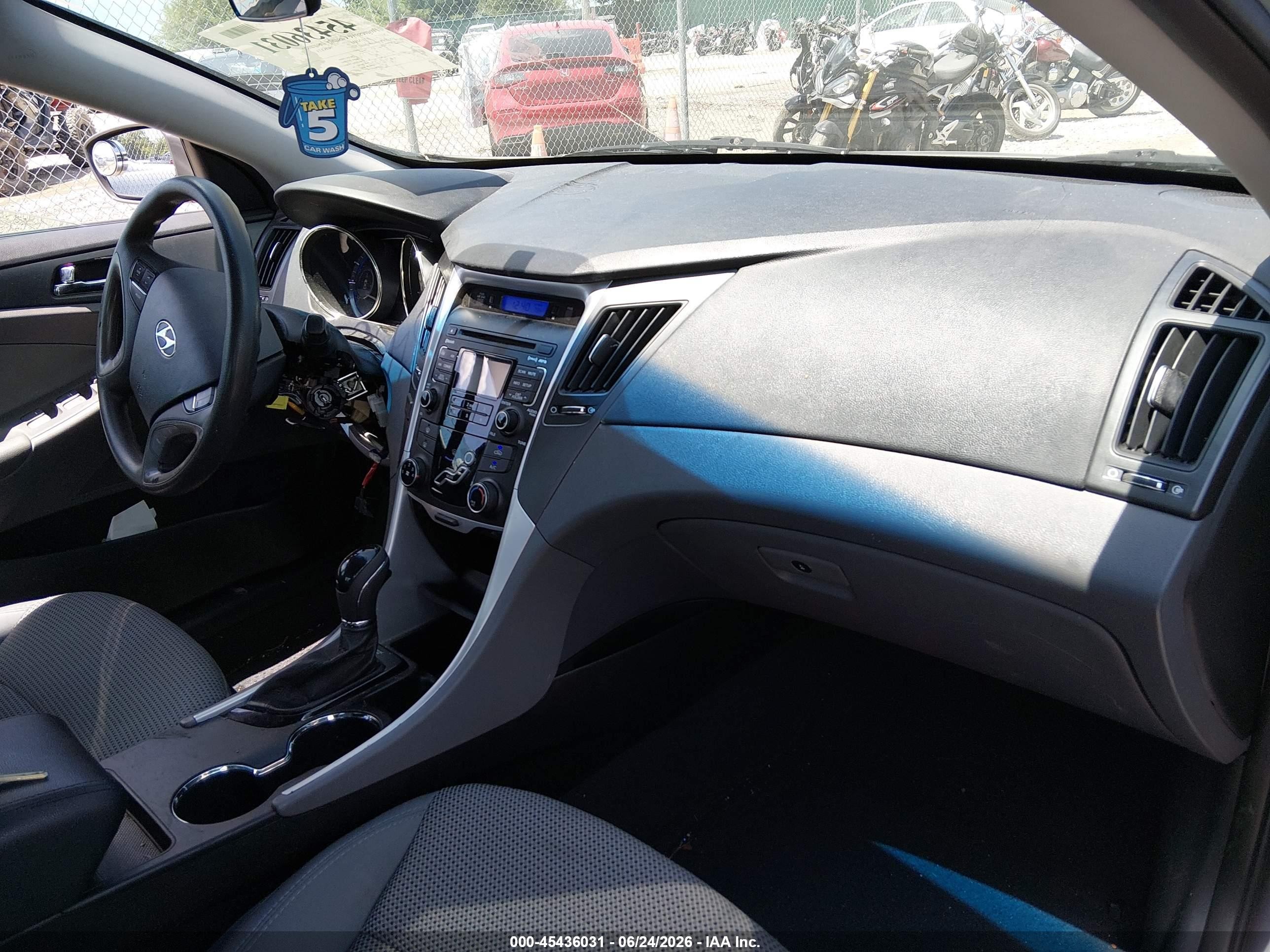2011 Hyundai Sonata Gls Gray vin: 5NPEB4AC6BH280058