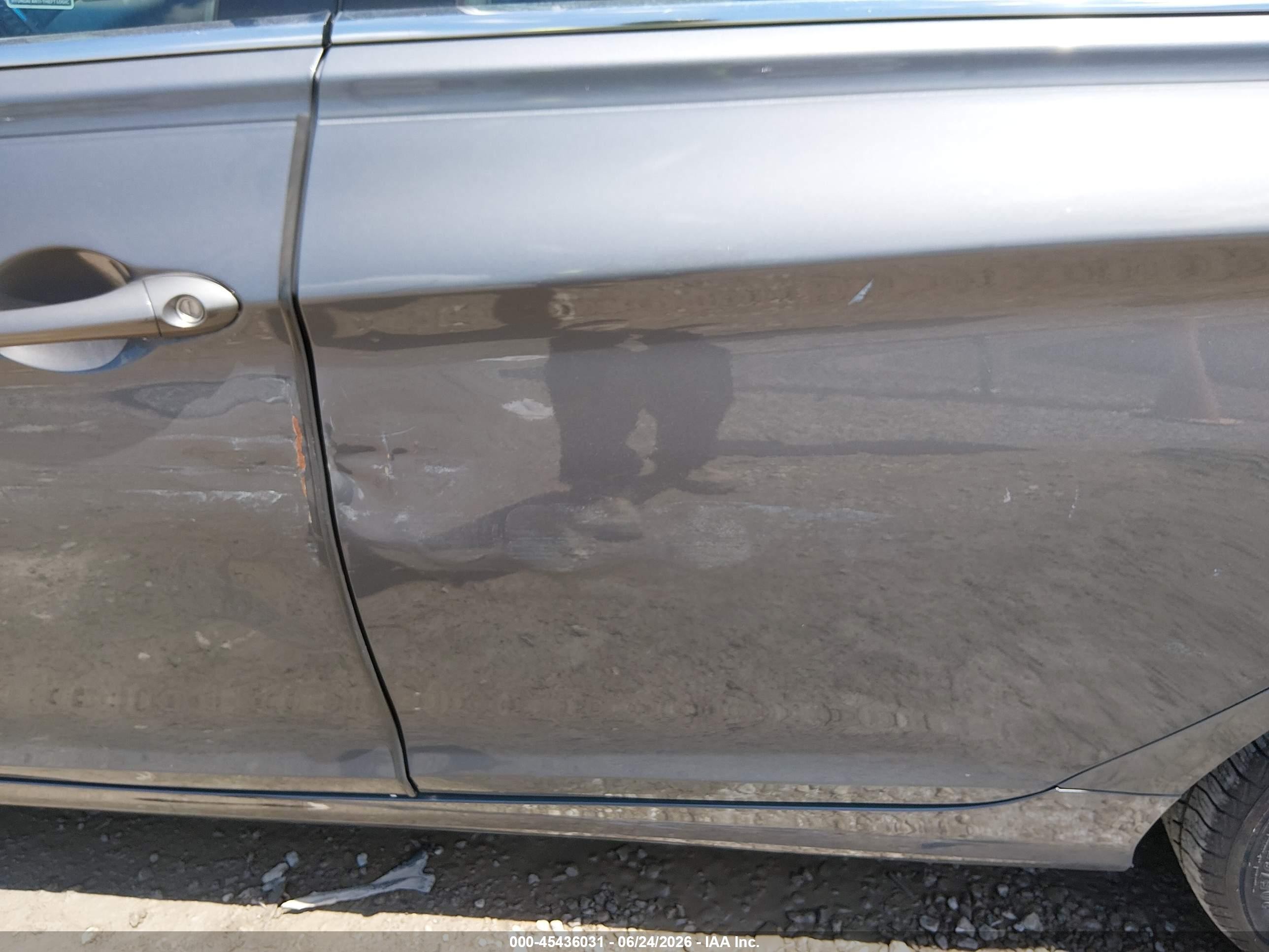 2011 Hyundai Sonata Gls Gray vin: 5NPEB4AC6BH280058