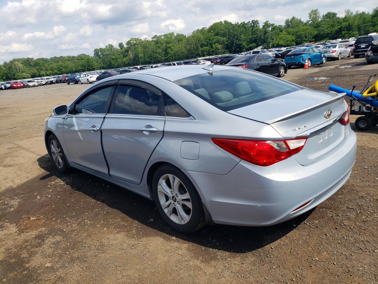 2011 Hyundai Sonata Gls Silver vin: 5NPEB4AC6BH286202