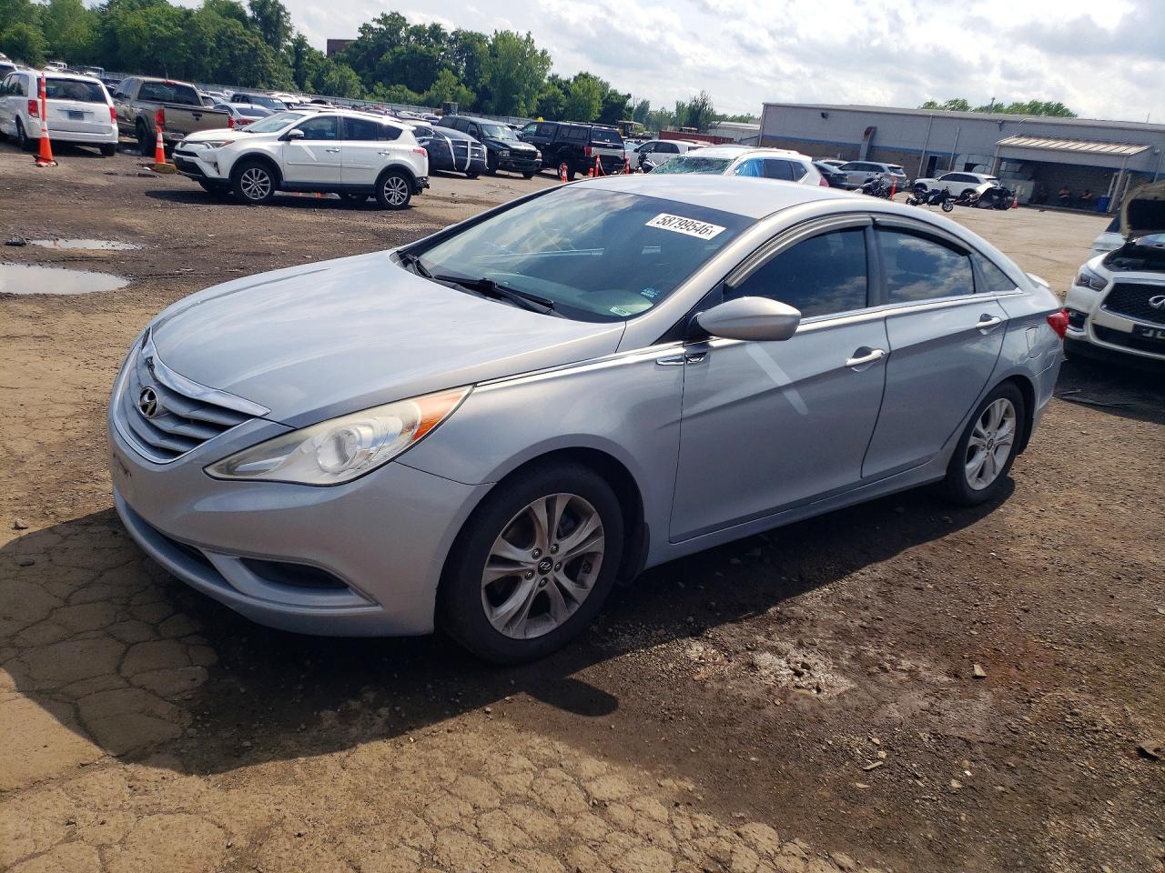2011 Hyundai Sonata Gls Серебряный vin: 5NPEB4AC6BH286202
