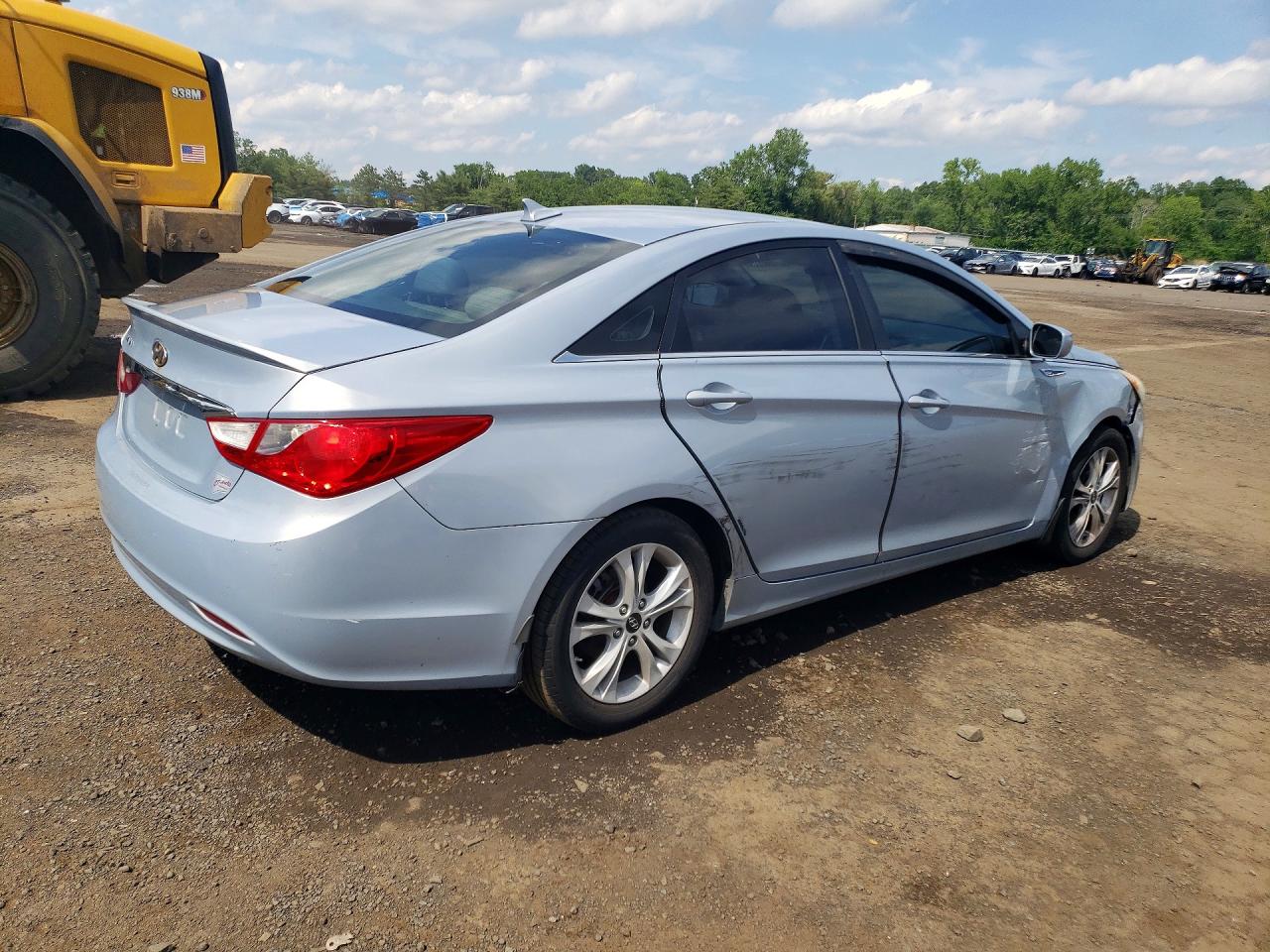 2011 Hyundai Sonata Gls Silver vin: 5NPEB4AC6BH286202