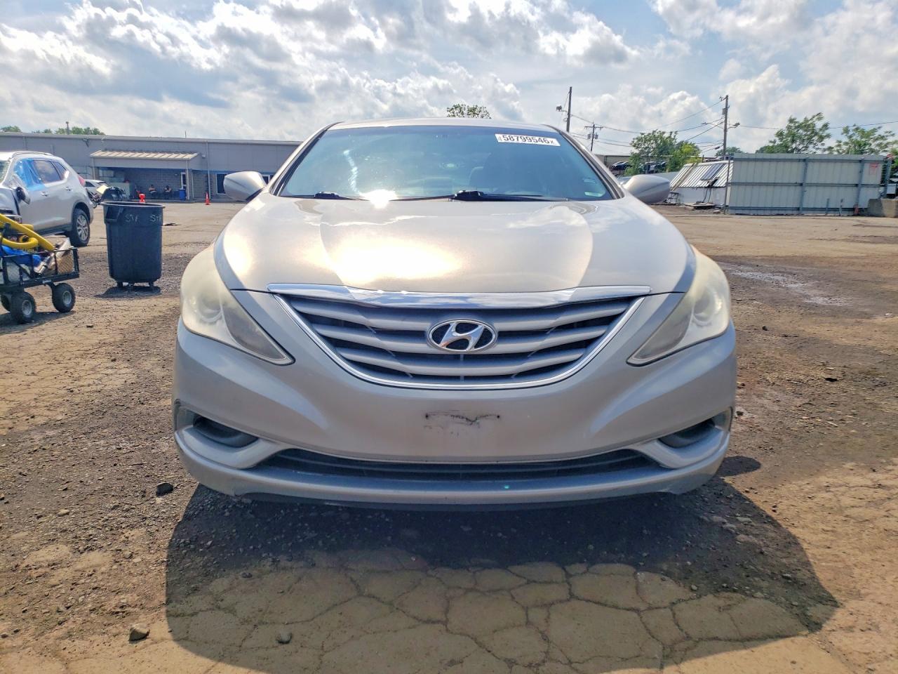 2011 Hyundai Sonata Gls Silver vin: 5NPEB4AC6BH286202