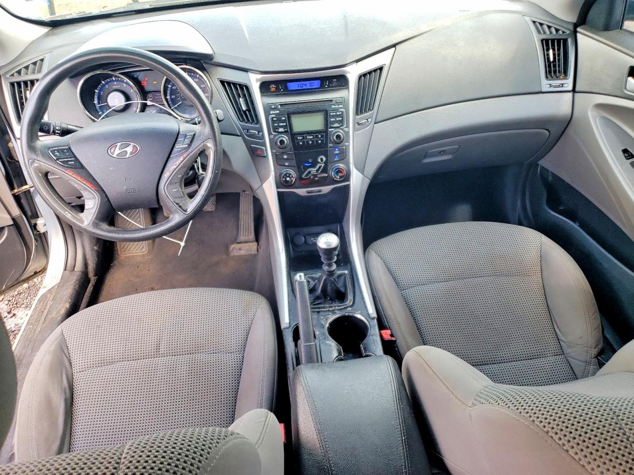 2011 Hyundai Sonata Gls Silver vin: 5NPEB4AC6BH286202