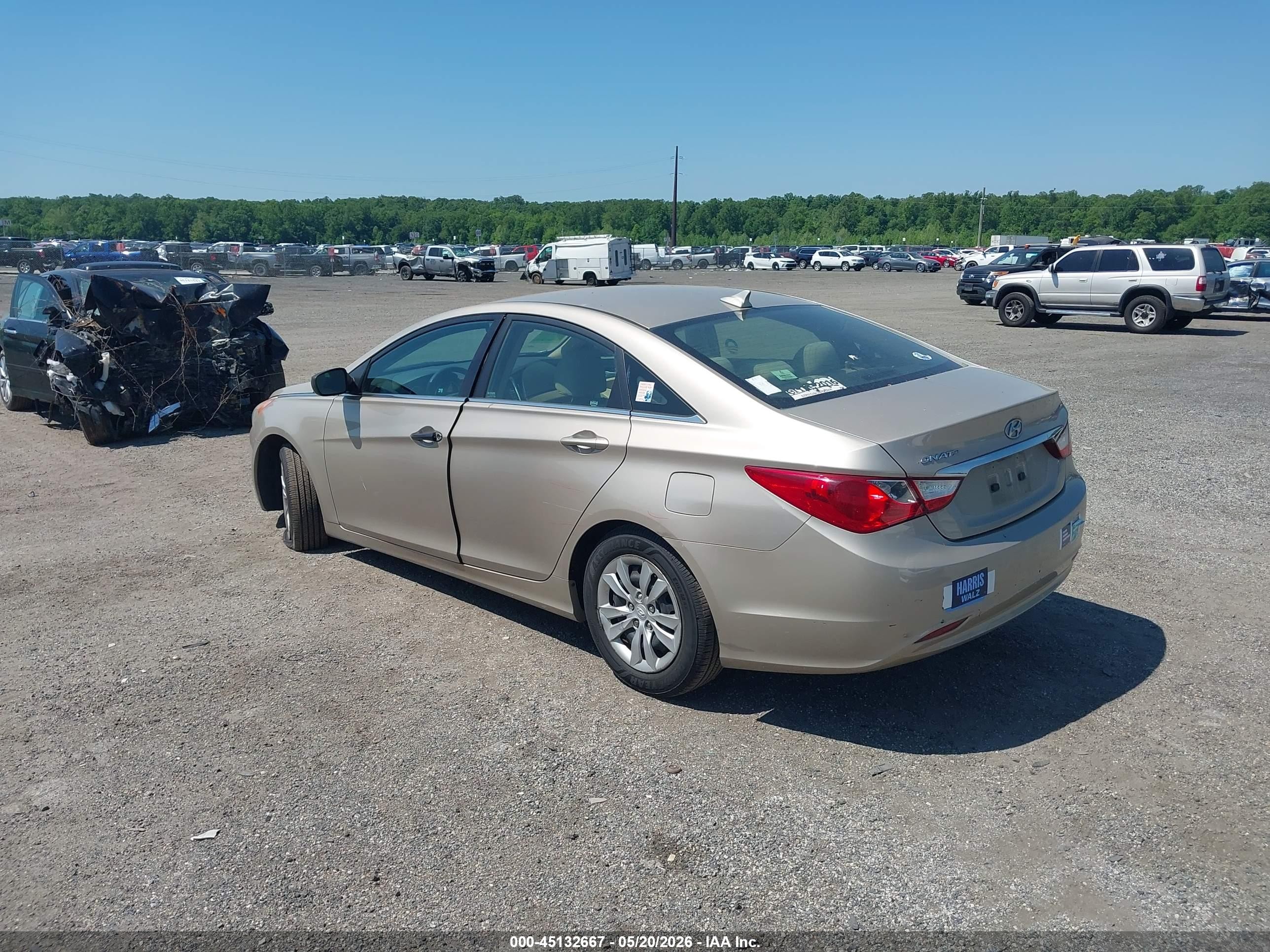 2011 Hyundai Sonata Gls Tan vin: 5NPEB4AC6BH292131