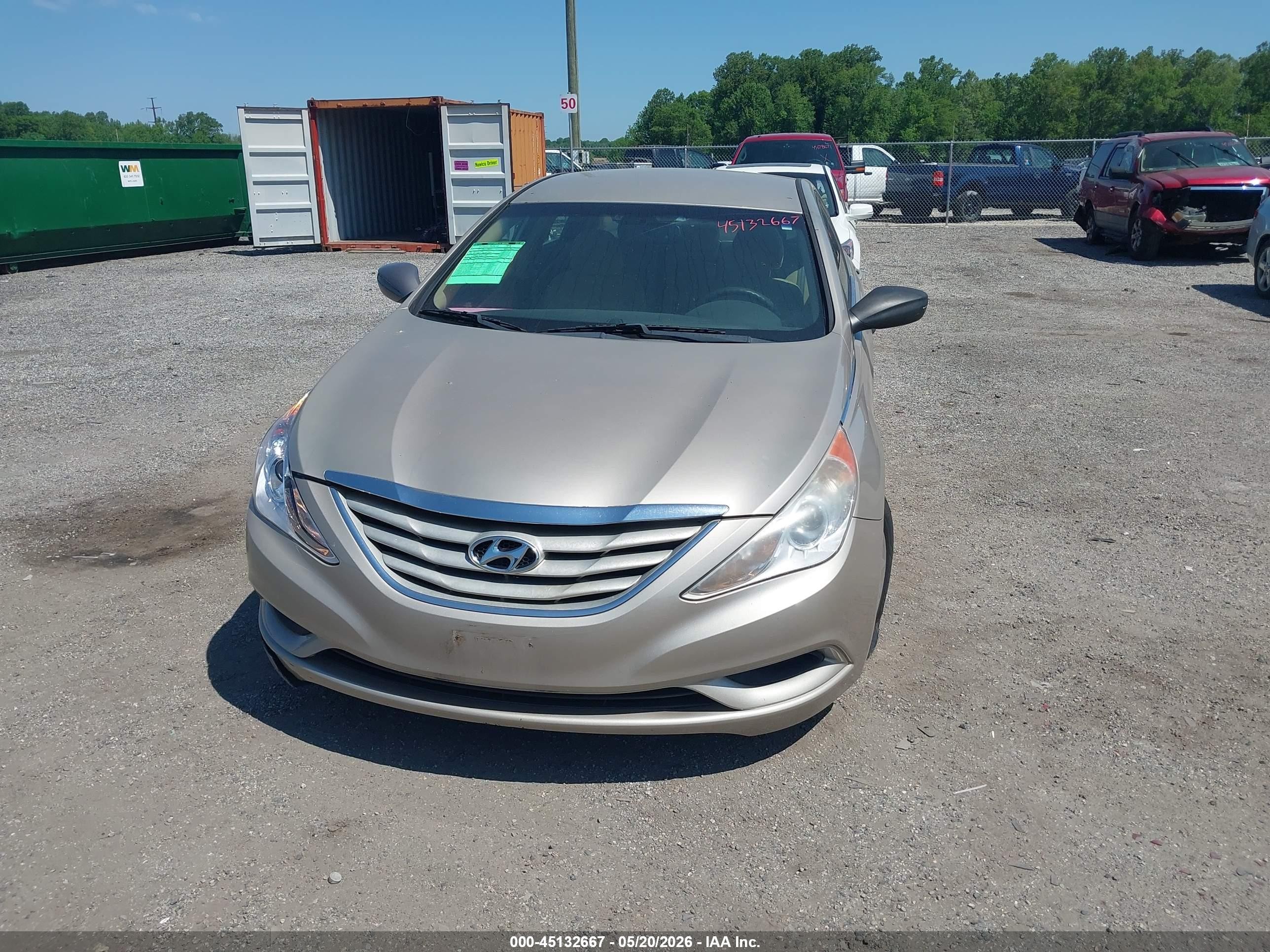 2011 Hyundai Sonata Gls Tan vin: 5NPEB4AC6BH292131