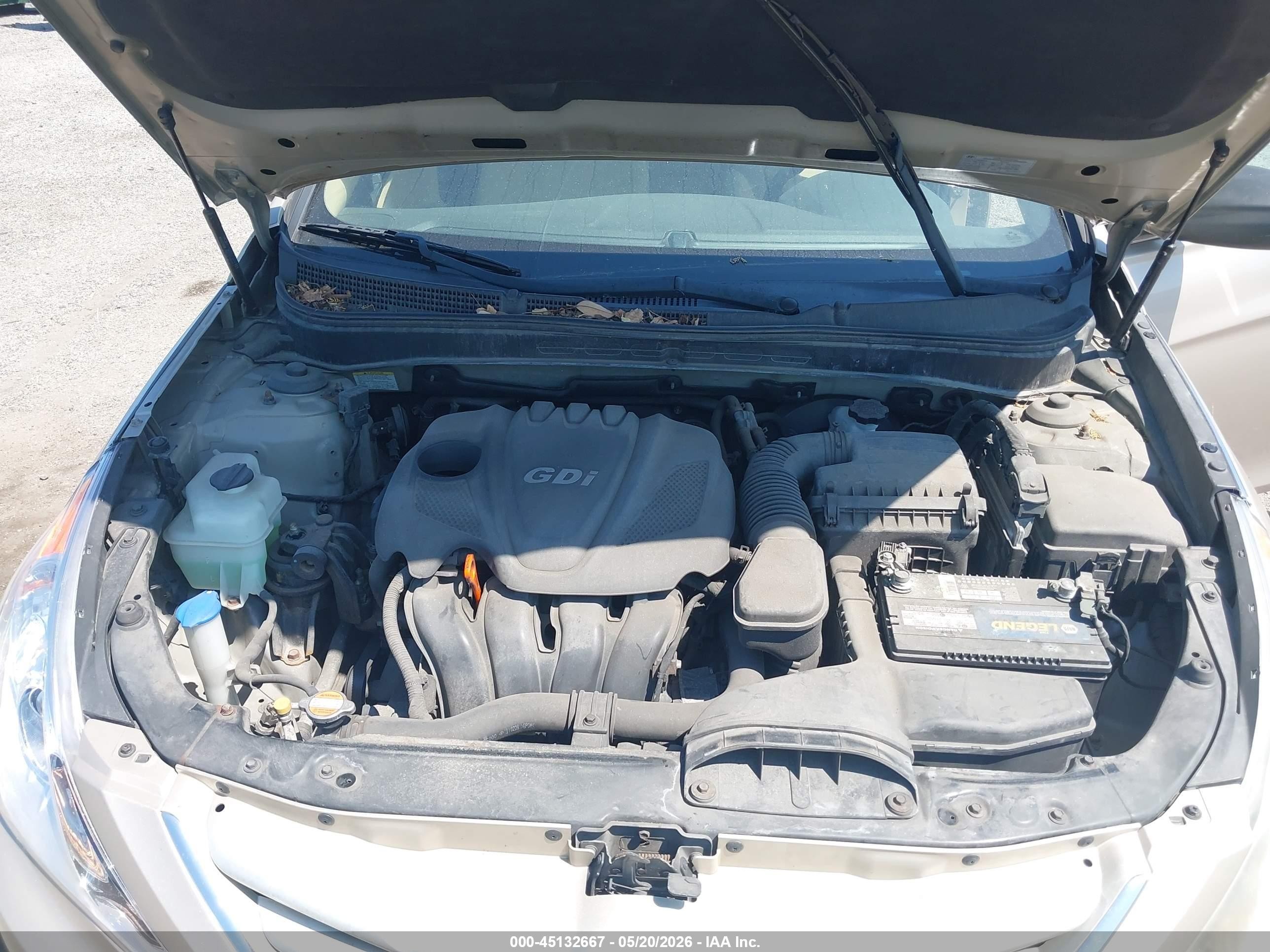 2011 Hyundai Sonata Gls Tan vin: 5NPEB4AC6BH292131