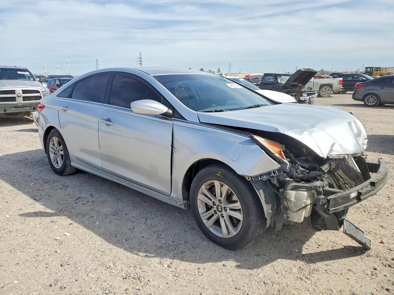 2011 Hyundai Sonata Gls Silver vin: 5NPEB4AC6BH295711