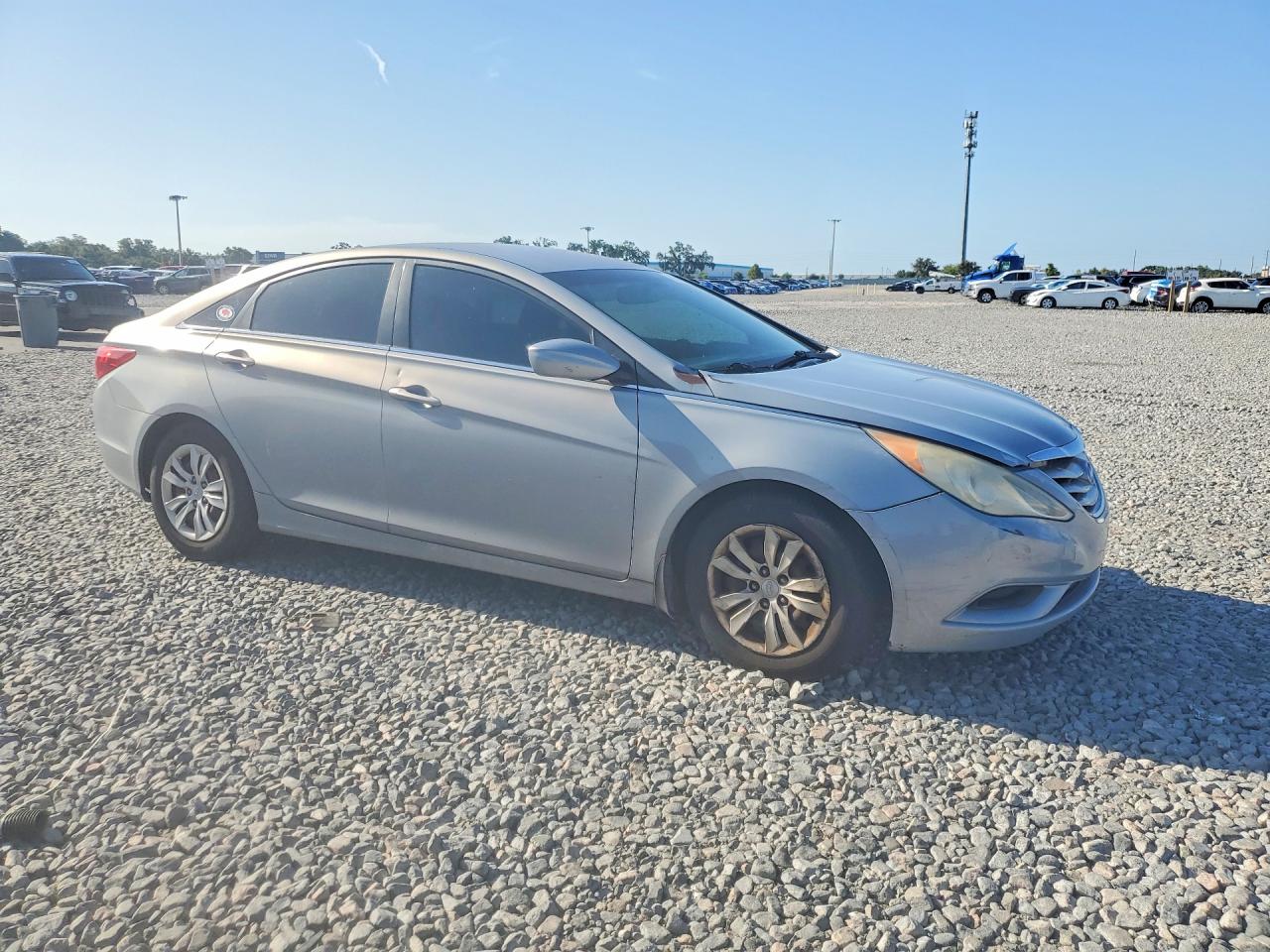2011 Hyundai Sonata Gls Blue vin: 5NPEB4AC6BH299886