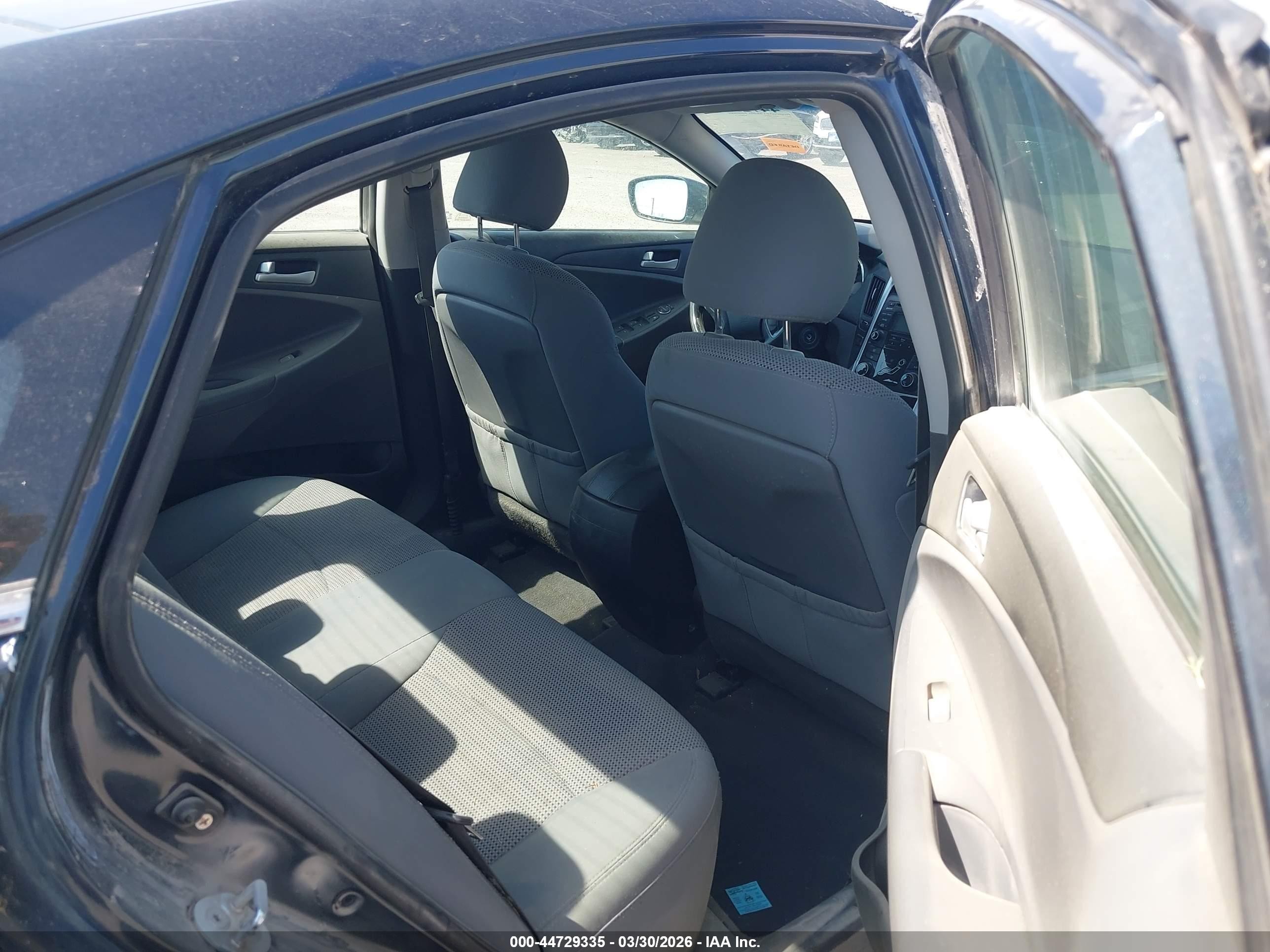 2012 Hyundai Sonata Gls Gray vin: 5NPEB4AC6CH311231