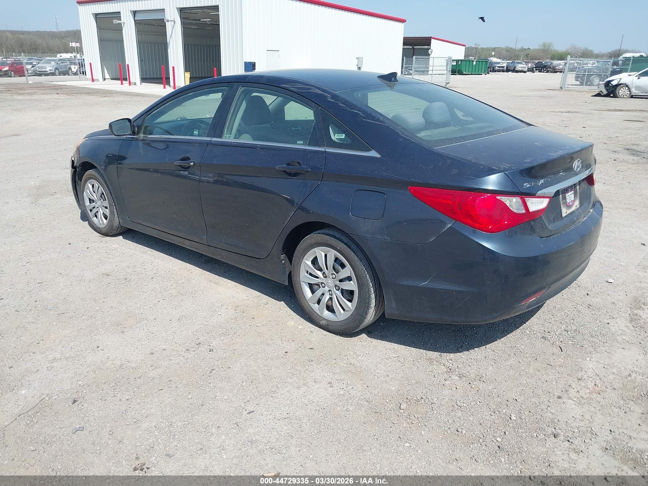 2012 Hyundai Sonata Gls Gray vin: 5NPEB4AC6CH311231