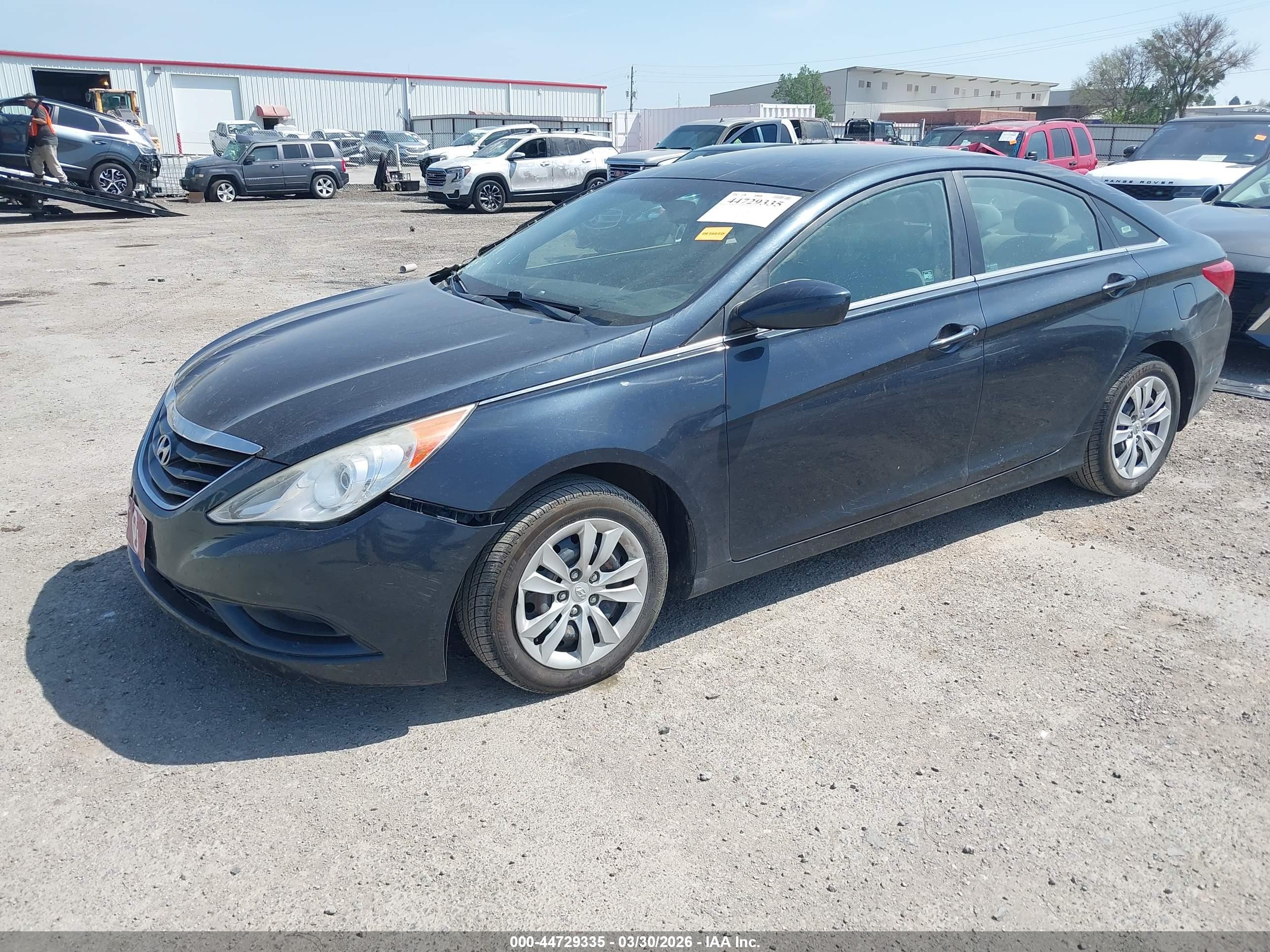 2012 Hyundai Sonata Gls Gray vin: 5NPEB4AC6CH311231