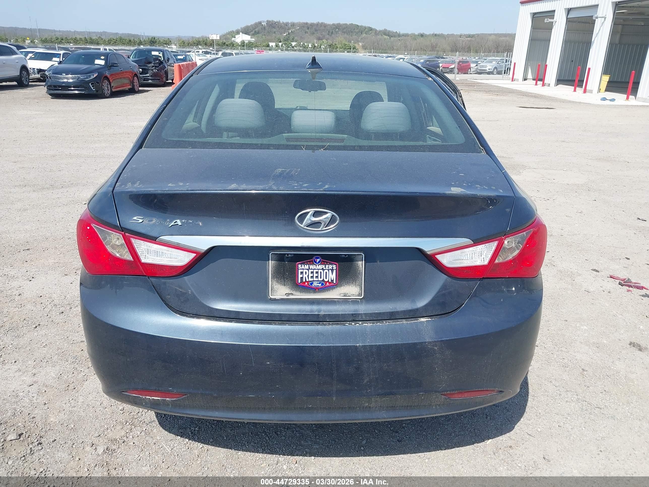 2012 Hyundai Sonata Gls Gray vin: 5NPEB4AC6CH311231