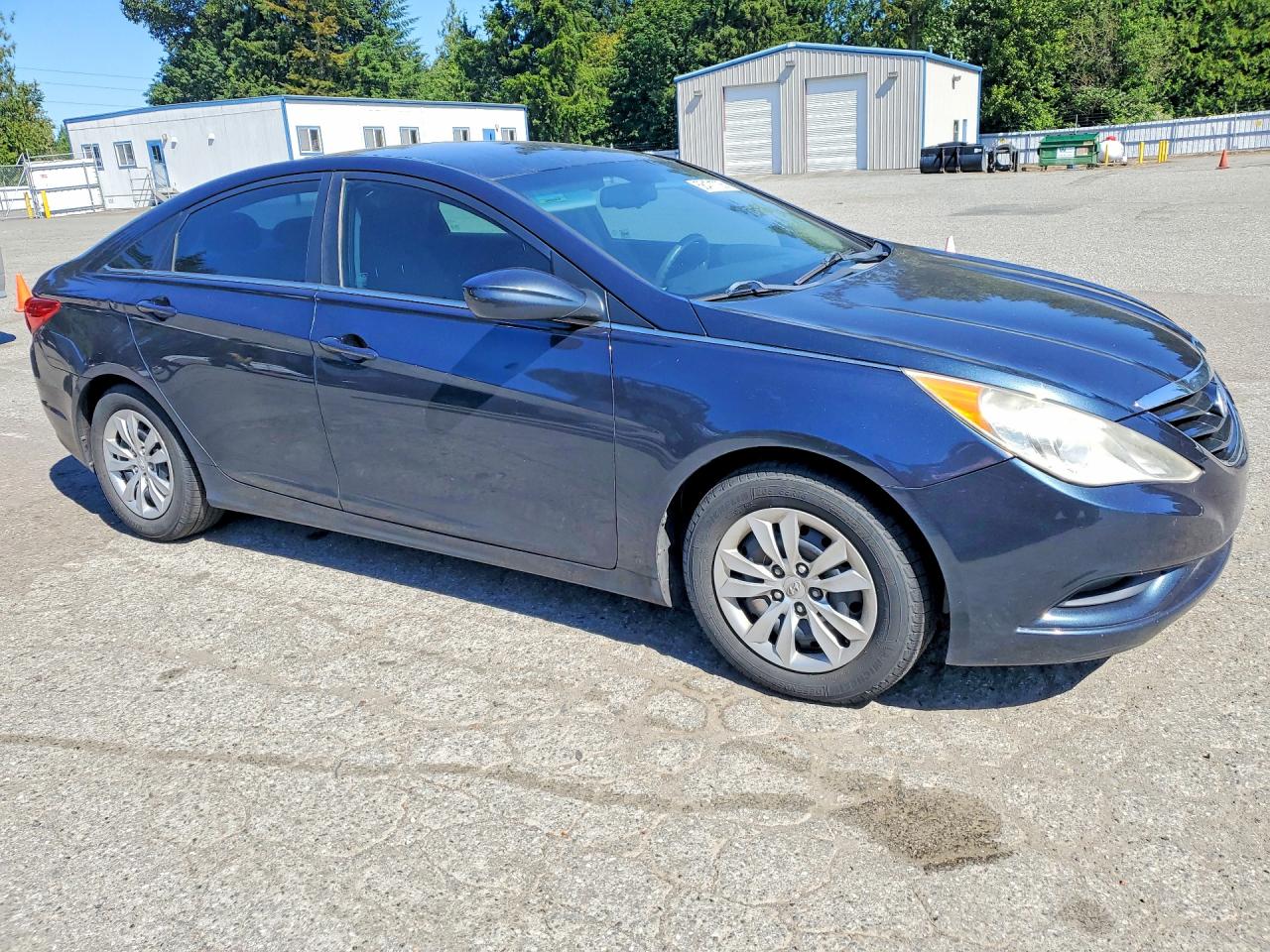 2012 Hyundai Sonata Gls Blue vin: 5NPEB4AC6CH334024