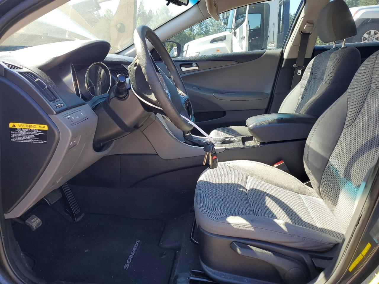 2012 Hyundai Sonata Gls Blue vin: 5NPEB4AC6CH334024