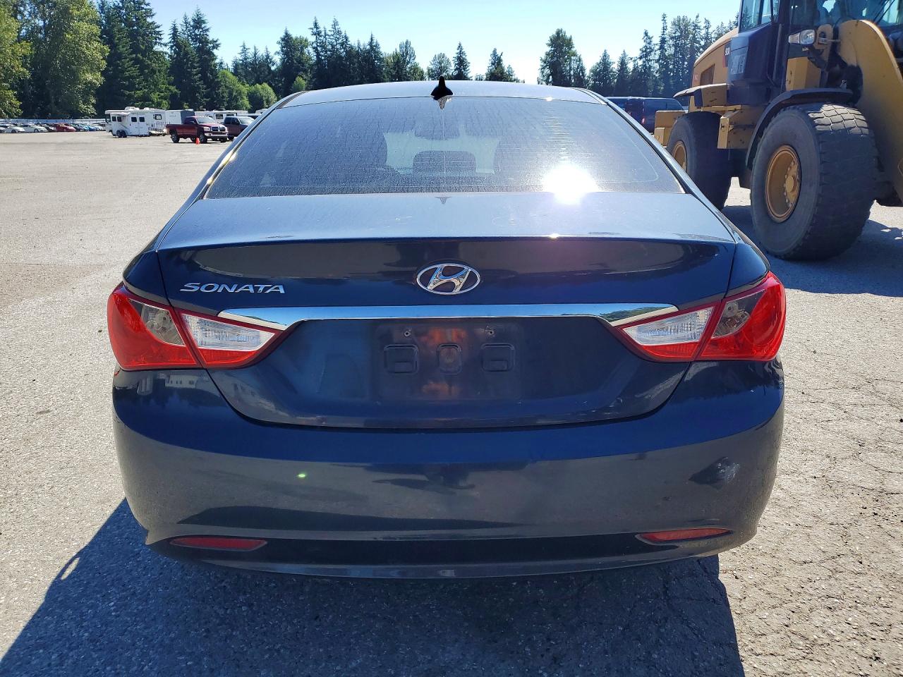 2012 Hyundai Sonata Gls Blue vin: 5NPEB4AC6CH334024