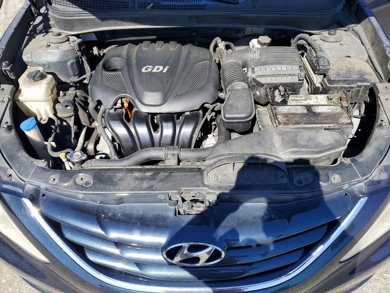 2012 Hyundai Sonata Gls Blue vin: 5NPEB4AC6CH334024