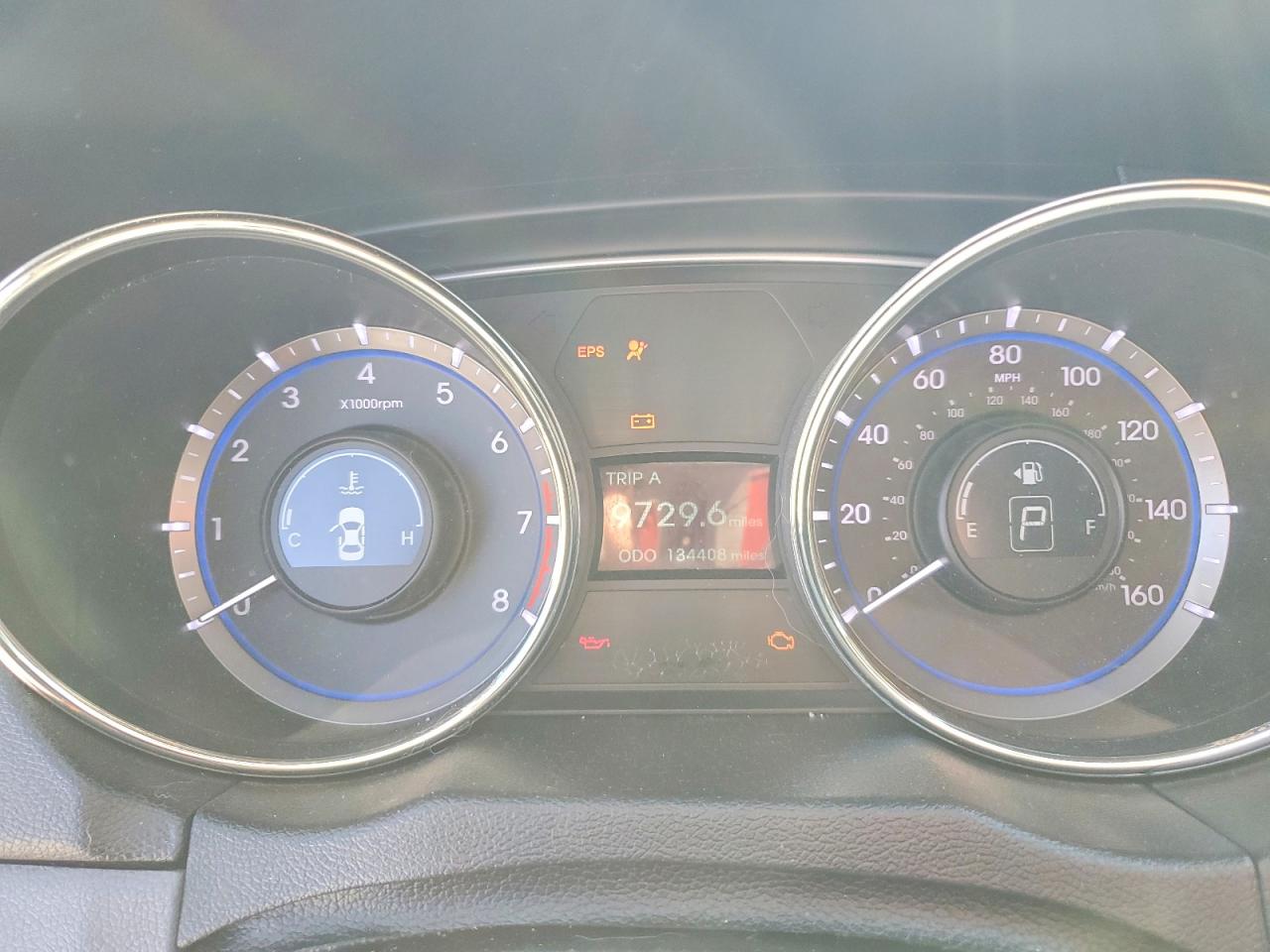 2012 Hyundai Sonata Gls Blue vin: 5NPEB4AC6CH334024