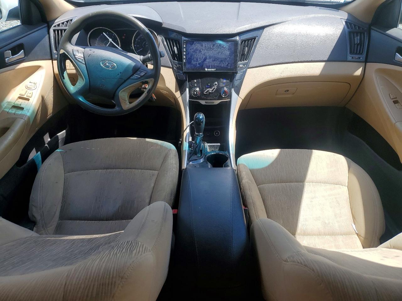 2012 Hyundai Sonata Gls White vin: 5NPEB4AC6CH341720