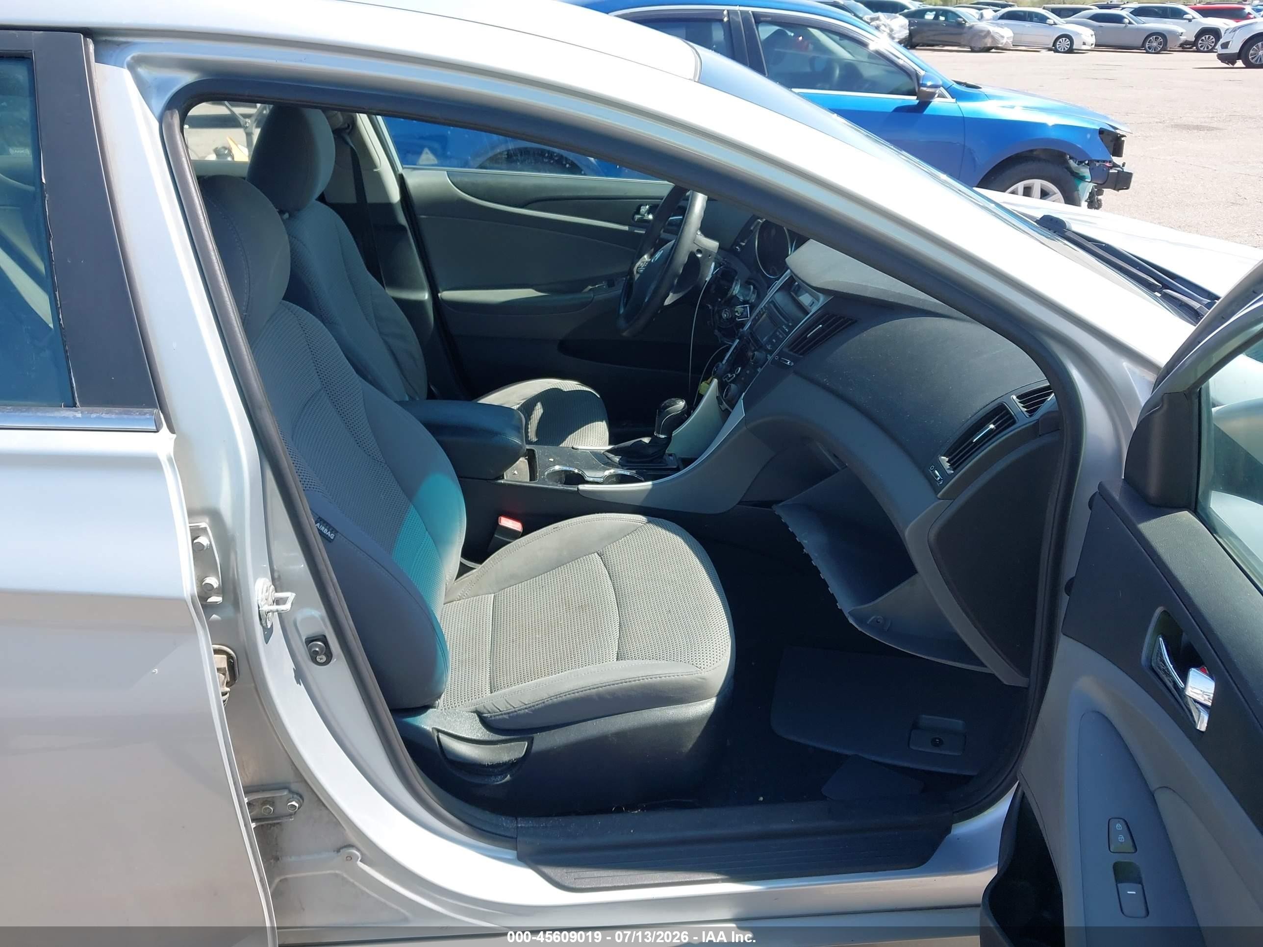 2012 Hyundai Sonata Gls Silver vin: 5NPEB4AC6CH344892