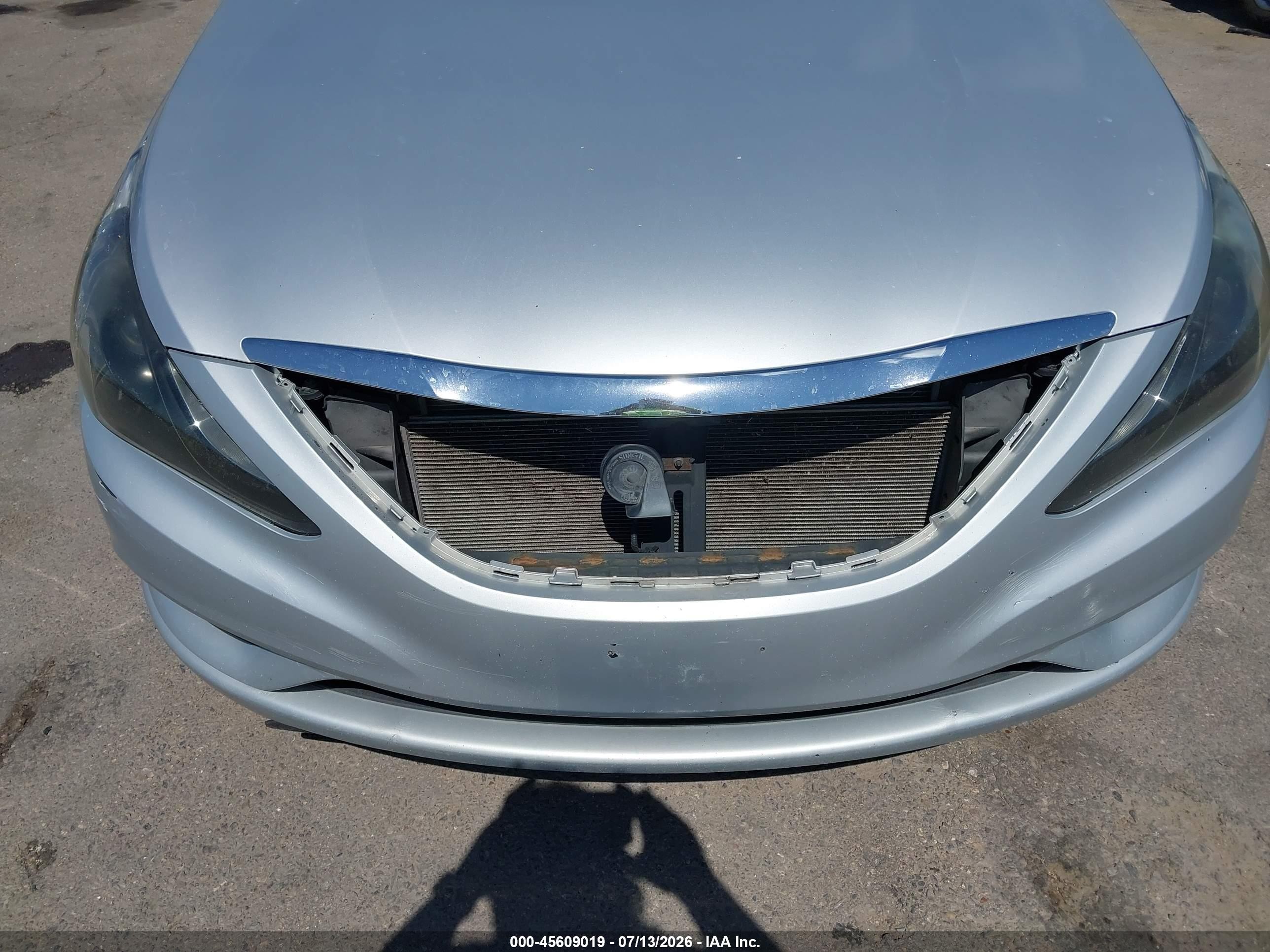 2012 Hyundai Sonata Gls Silver vin: 5NPEB4AC6CH344892