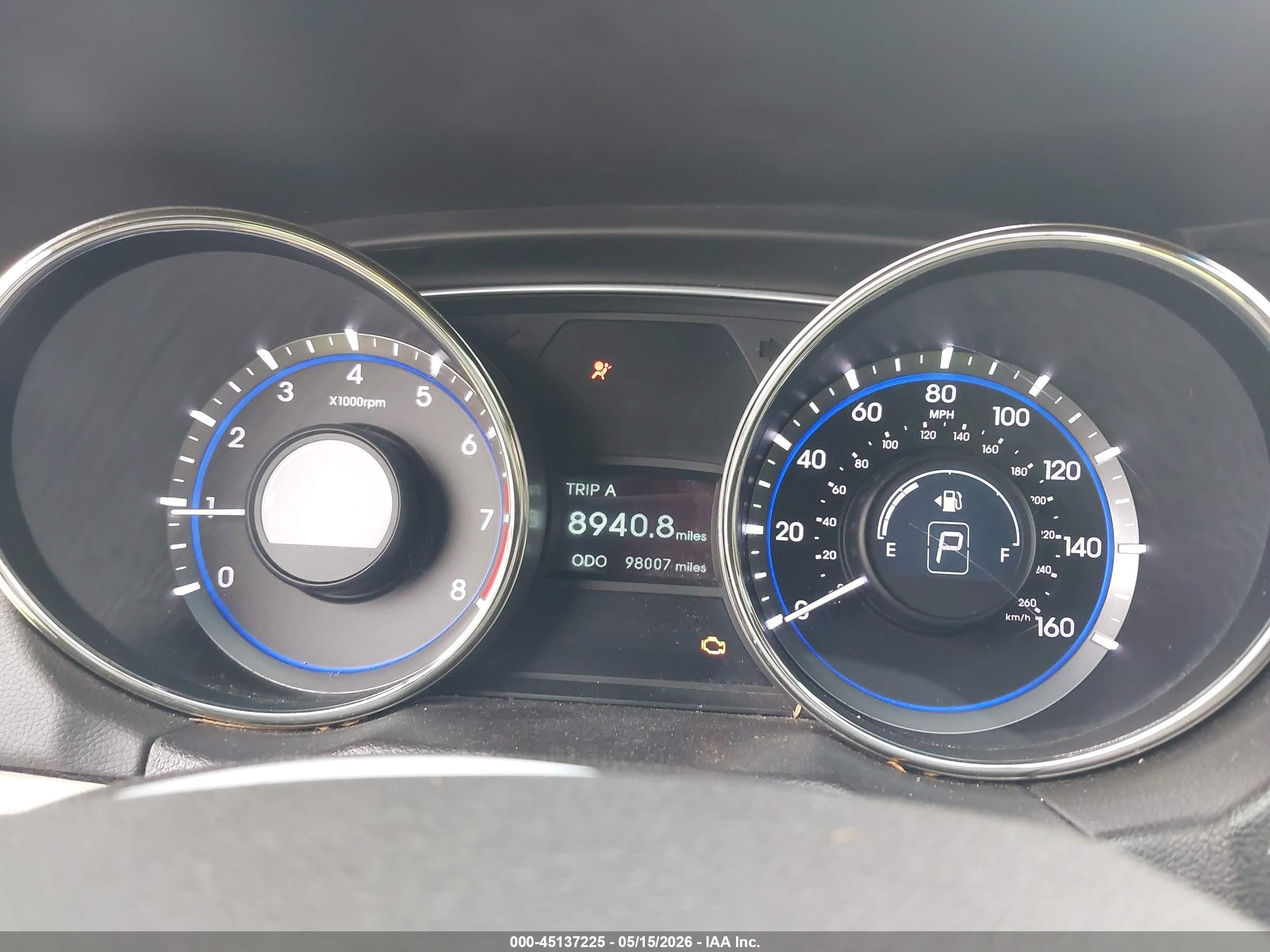 2012 Hyundai Sonata Gls White vin: 5NPEB4AC6CH375401
