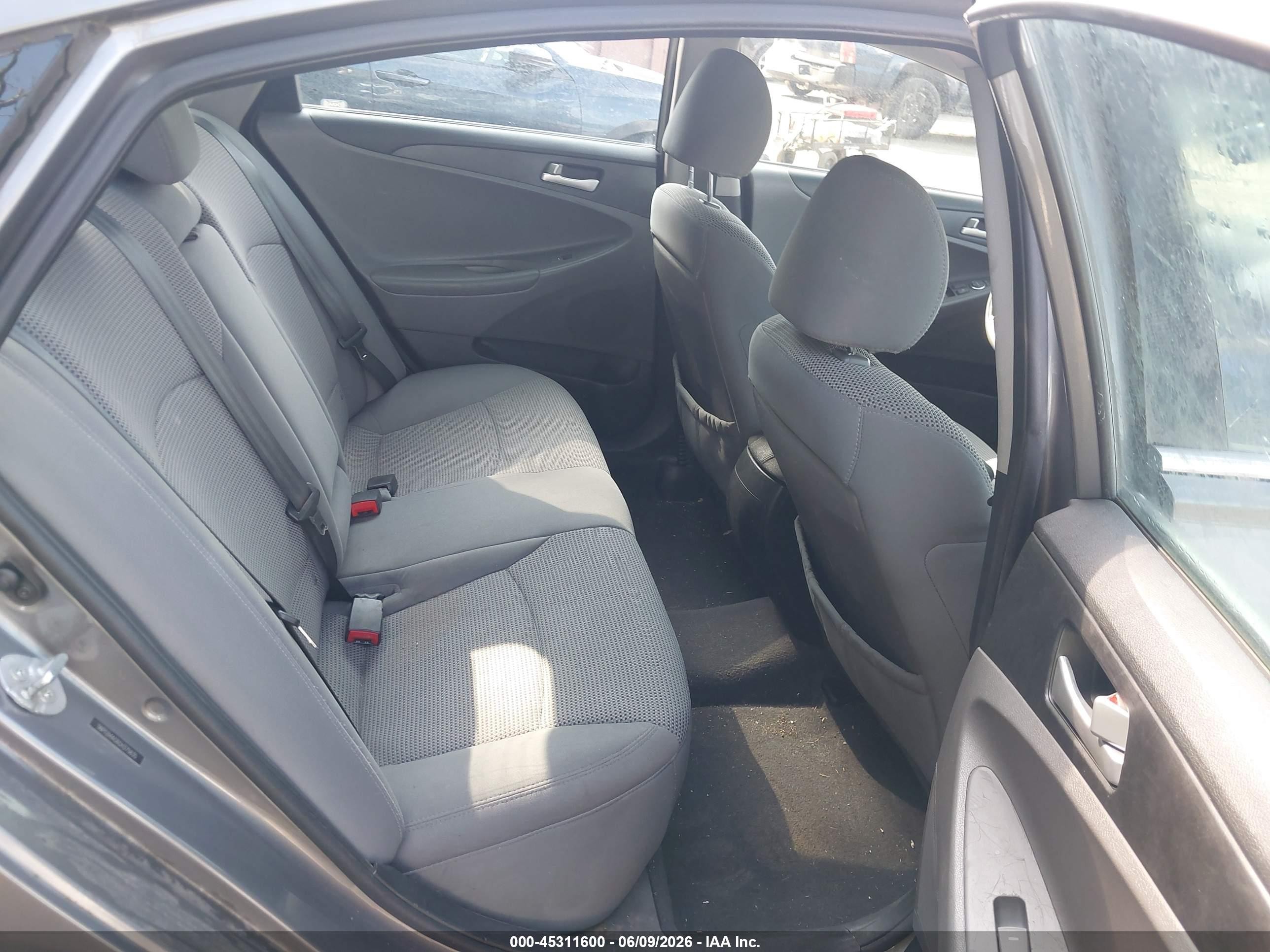 2012 Hyundai Sonata Gls Gray vin: 5NPEB4AC6CH375835