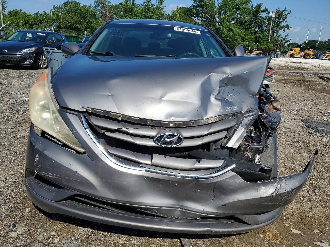 2012 Hyundai Sonata Gls Gray vin: 5NPEB4AC6CH381764