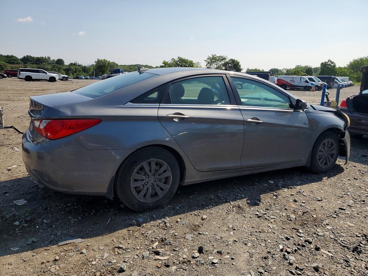 2012 Hyundai Sonata Gls Gray vin: 5NPEB4AC6CH381764