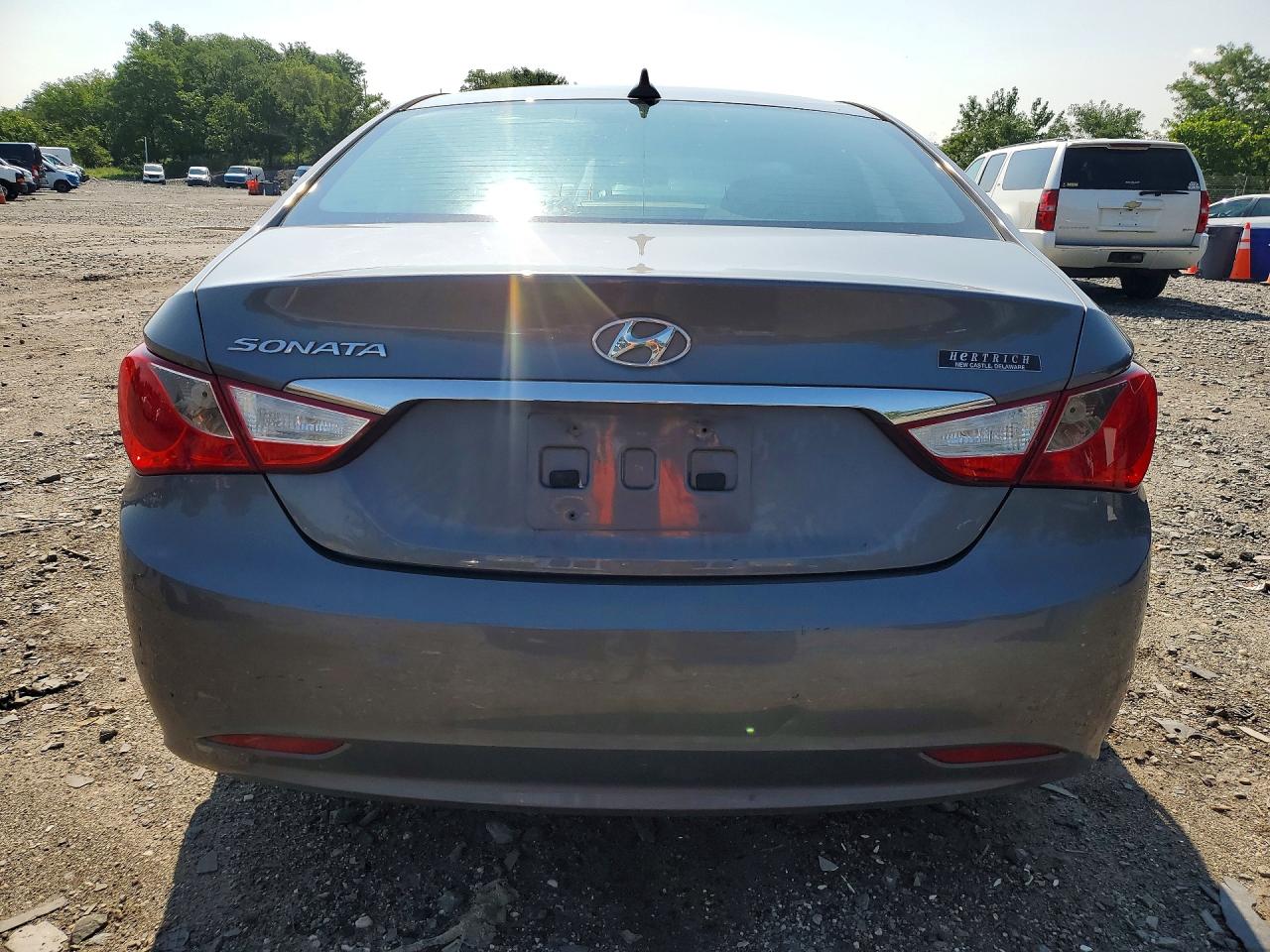 2012 Hyundai Sonata Gls Gray vin: 5NPEB4AC6CH381764