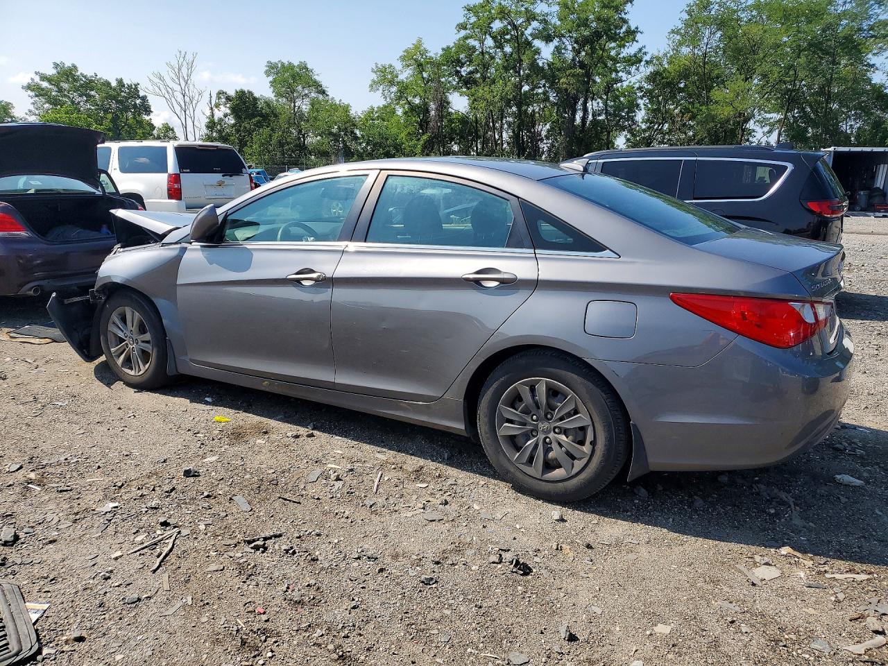 2012 Hyundai Sonata Gls Gray vin: 5NPEB4AC6CH381764