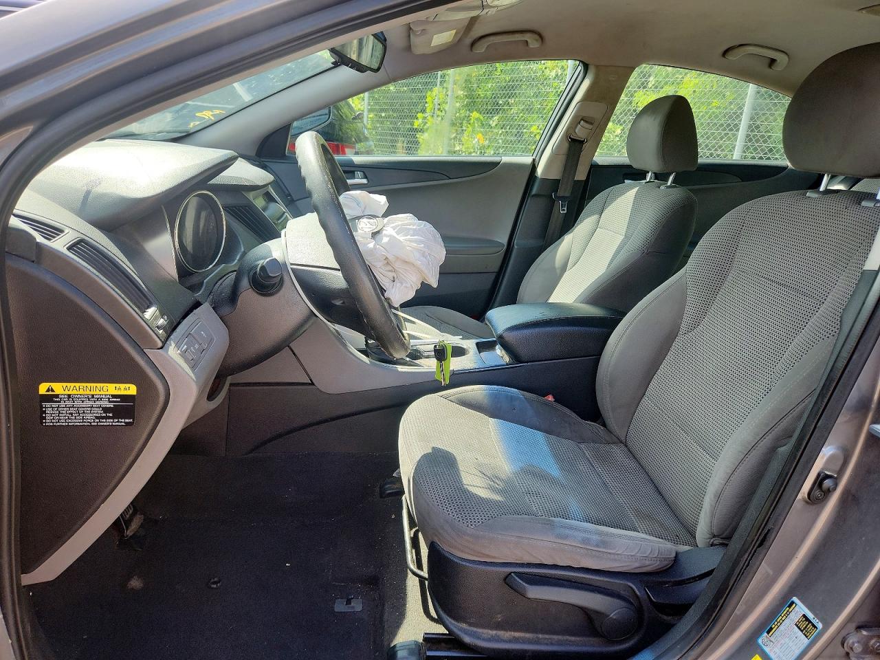 2012 Hyundai Sonata Gls Gray vin: 5NPEB4AC6CH381764