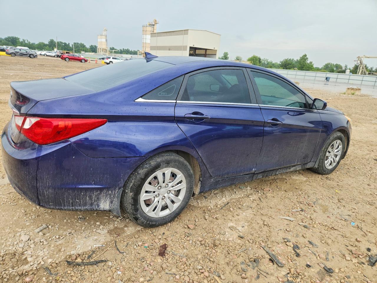 2012 Hyundai Sonata Gls Blue vin: 5NPEB4AC6CH383014