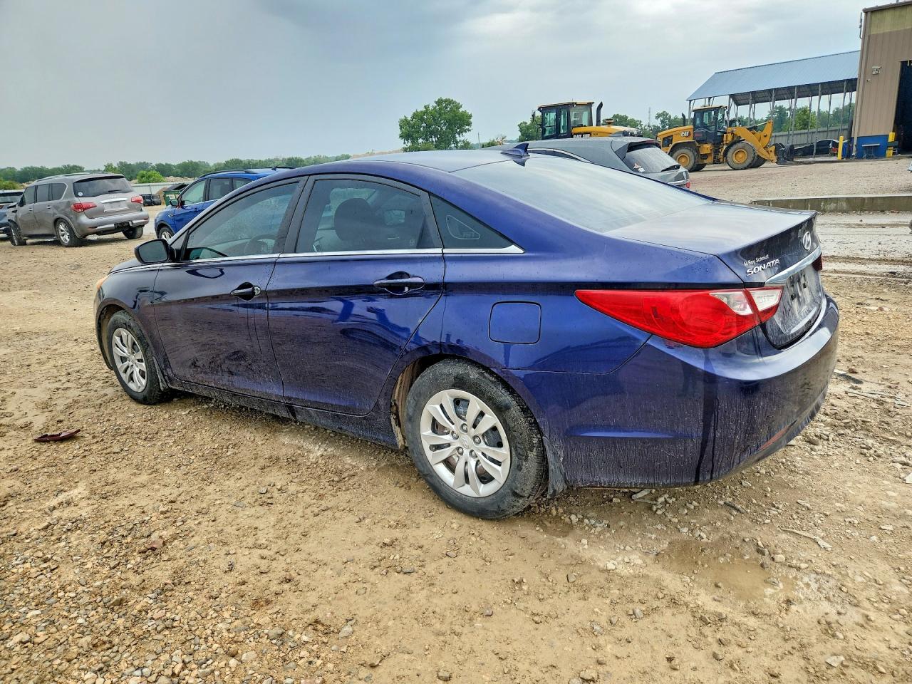 2012 Hyundai Sonata Gls Blue vin: 5NPEB4AC6CH383014