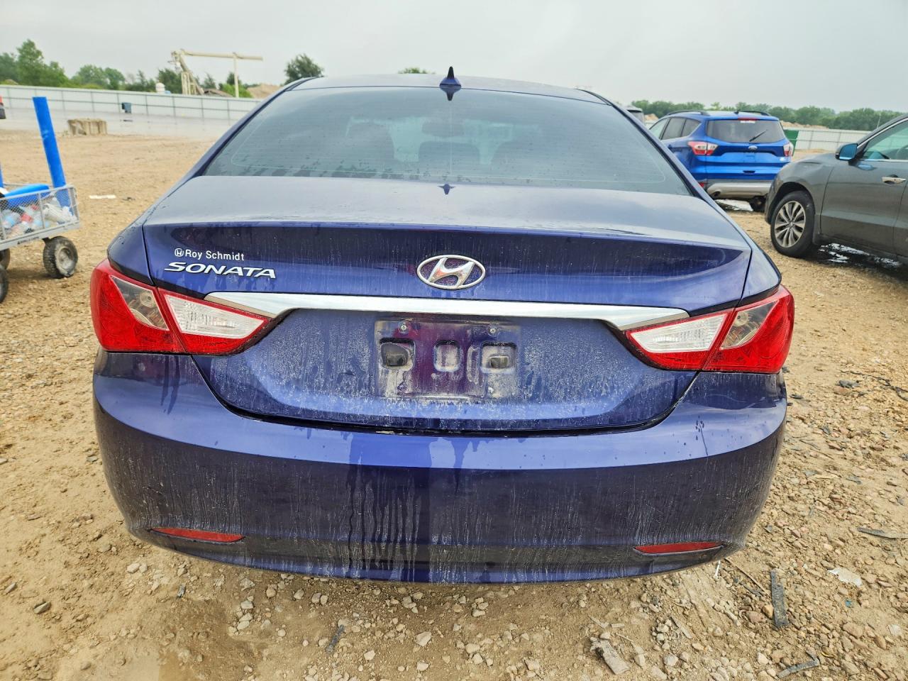2012 Hyundai Sonata Gls Blue vin: 5NPEB4AC6CH383014