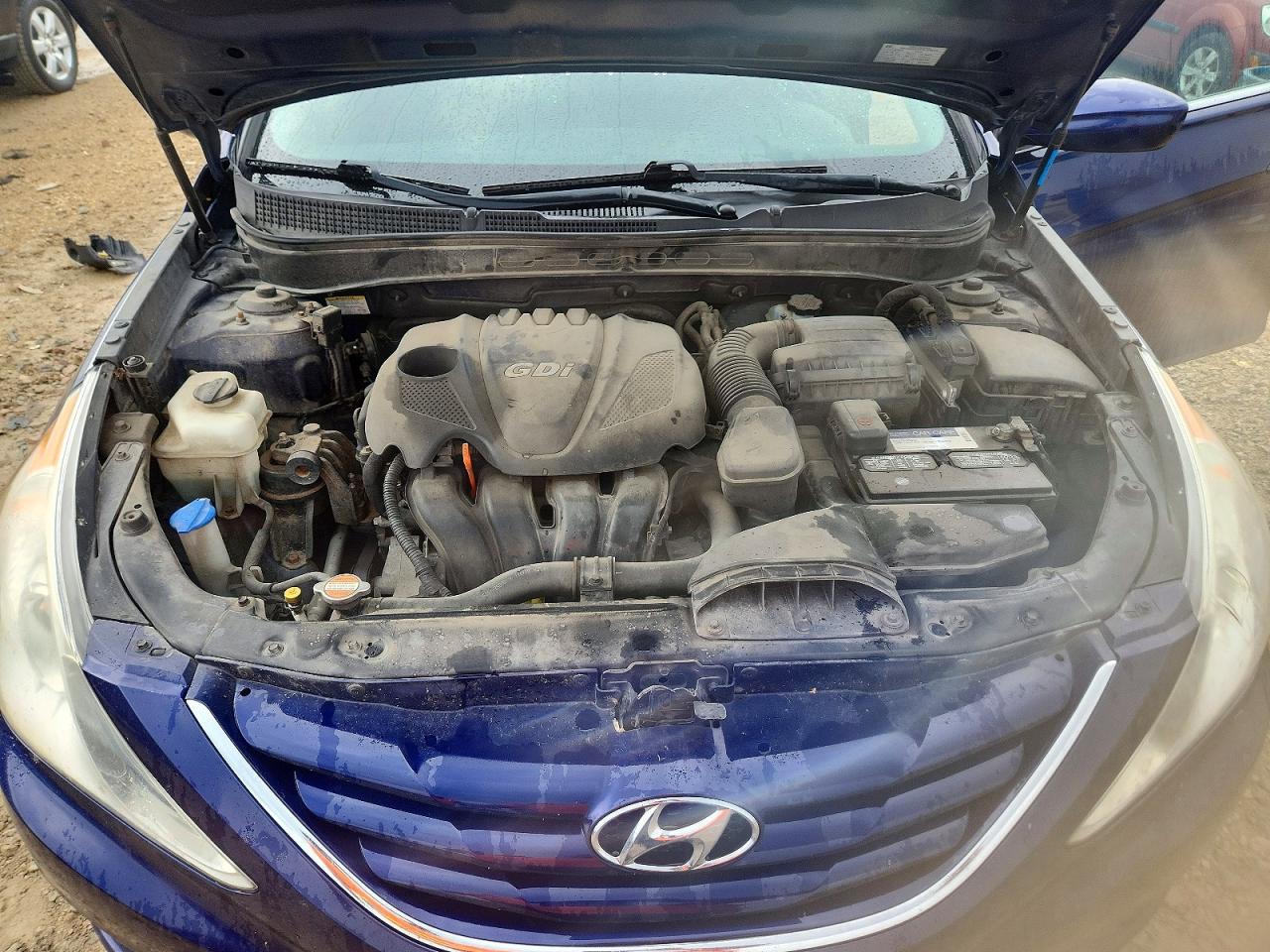 2012 Hyundai Sonata Gls Blue vin: 5NPEB4AC6CH383014