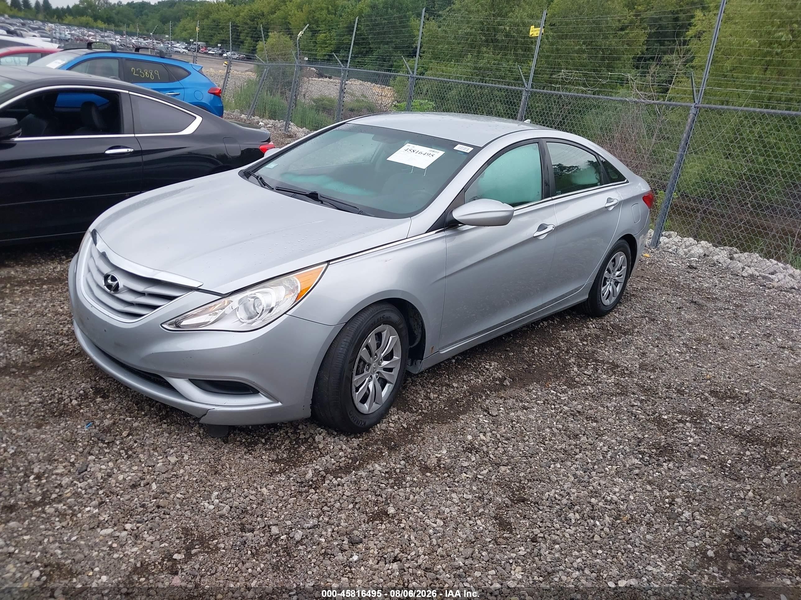 2012 Hyundai Sonata Gls Серебряный vin: 5NPEB4AC6CH388231