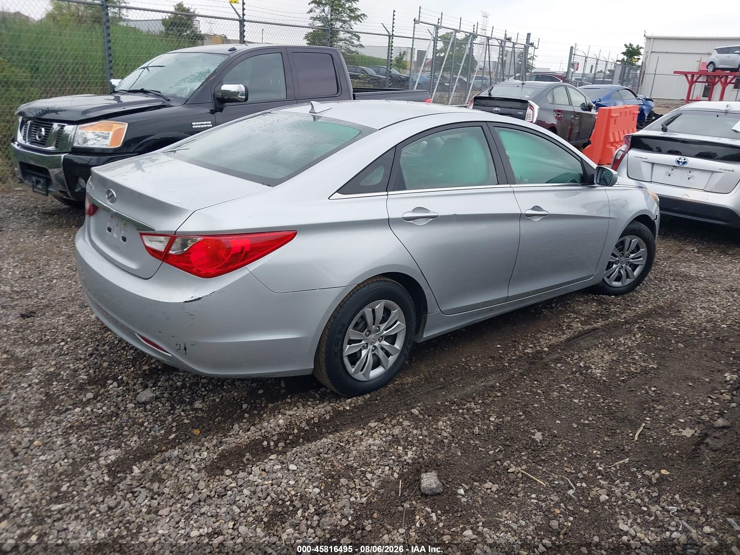 2012 Hyundai Sonata Gls Серебряный vin: 5NPEB4AC6CH388231