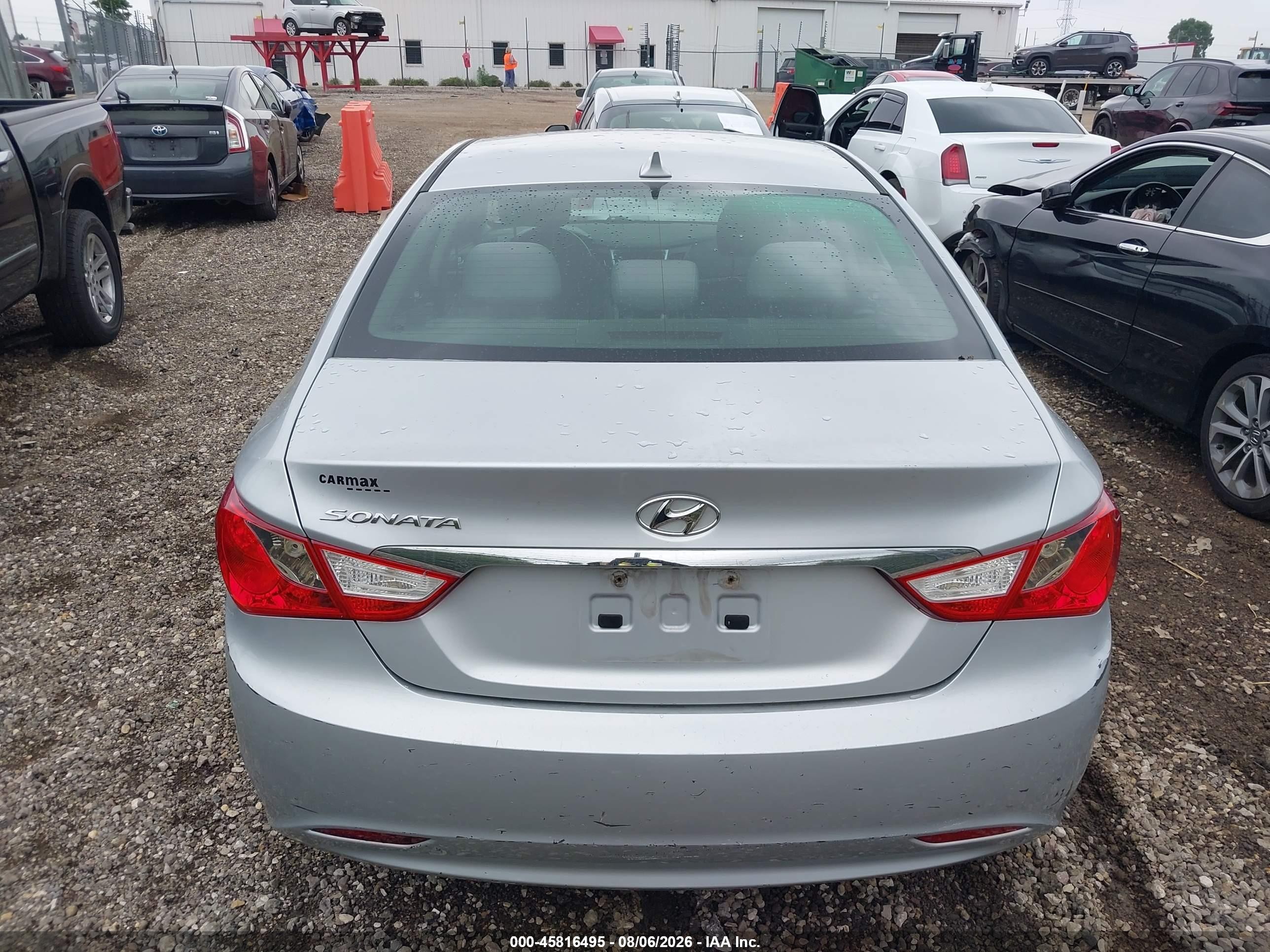 2012 Hyundai Sonata Gls Серебряный vin: 5NPEB4AC6CH388231