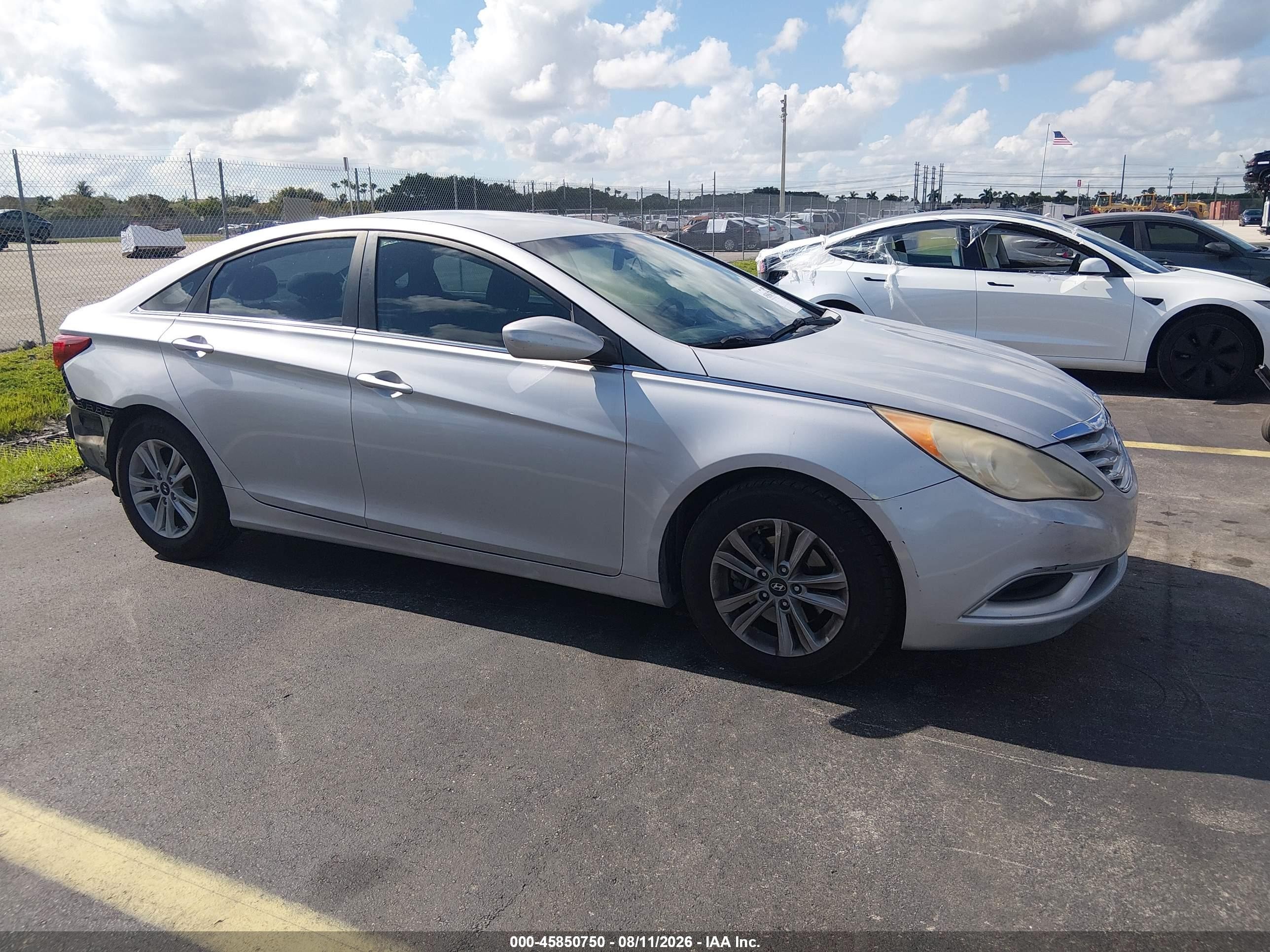 2012 Hyundai Sonata Gls Gray vin: 5NPEB4AC6CH393770