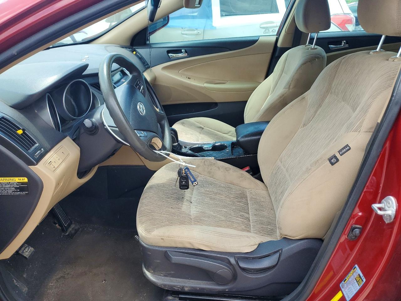 2012 Hyundai Sonata Gls Red vin: 5NPEB4AC6CH397575