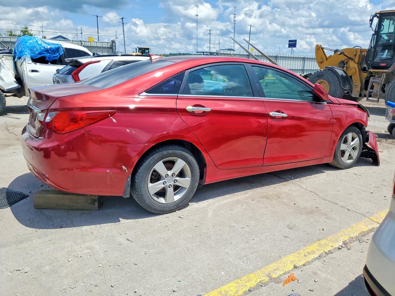 2012 Hyundai Sonata Gls Red vin: 5NPEB4AC6CH397575
