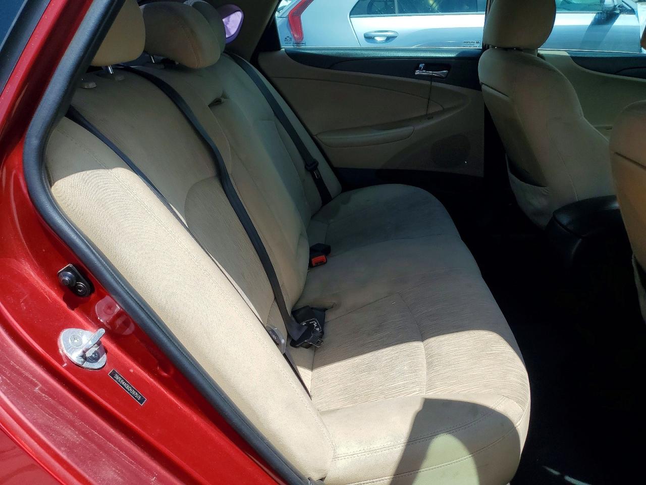 2012 Hyundai Sonata Gls Red vin: 5NPEB4AC6CH397575