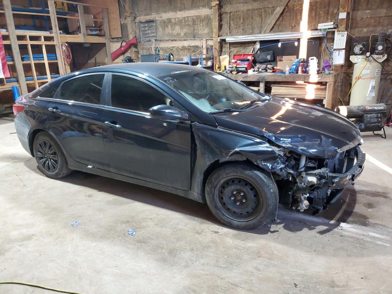 2012 Hyundai Sonata Gls Blue vin: 5NPEB4AC6CH404413