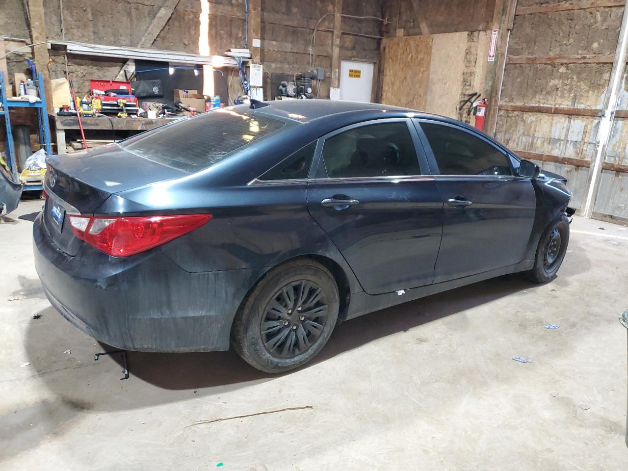 2012 Hyundai Sonata Gls Blue vin: 5NPEB4AC6CH404413
