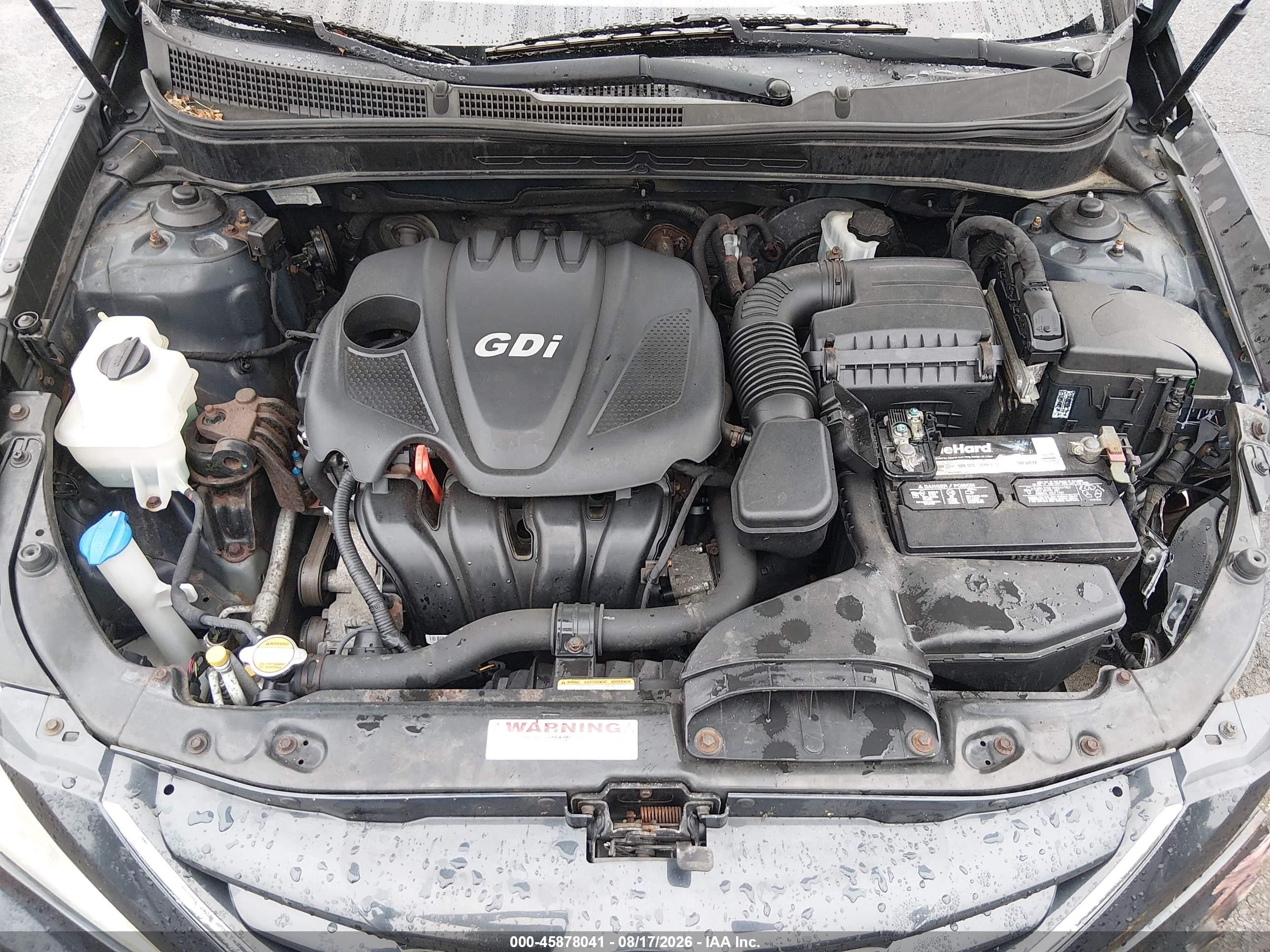 2012 Hyundai Sonata Gls Blue vin: 5NPEB4AC6CH415721