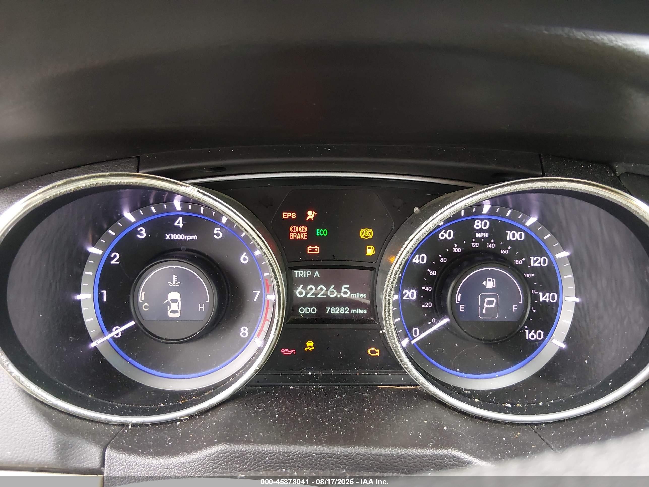 2012 Hyundai Sonata Gls Blue vin: 5NPEB4AC6CH415721