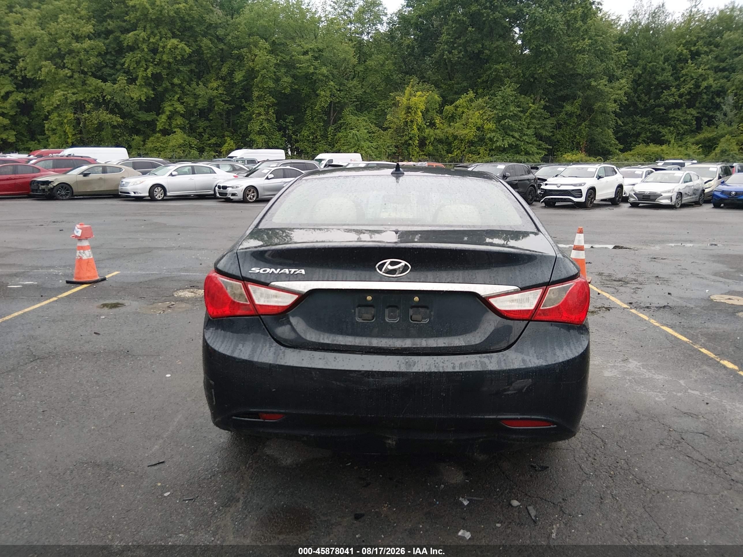 2012 Hyundai Sonata Gls Blue vin: 5NPEB4AC6CH415721